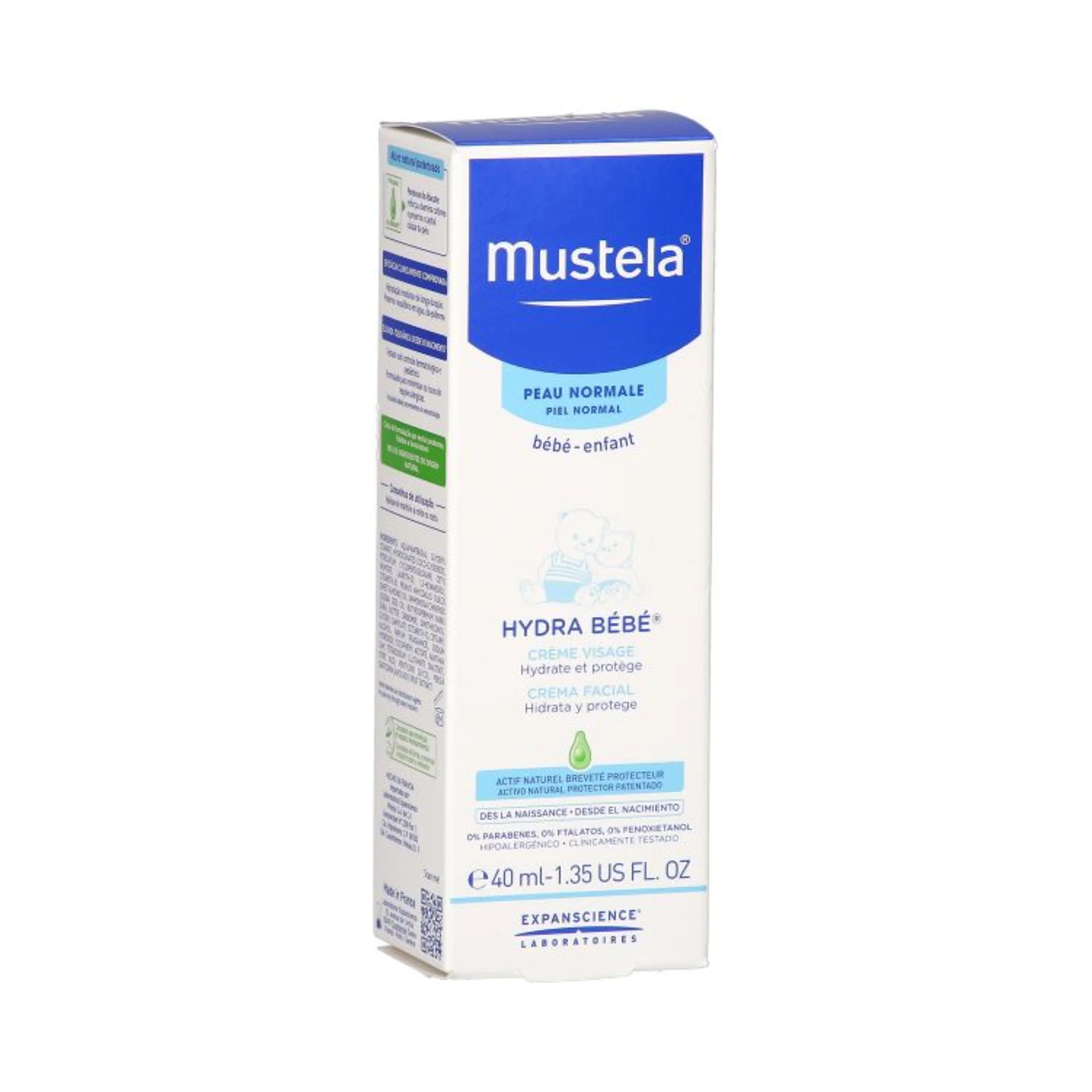 Mustela Hydra Bebé Crema Facial Para Bebés Y Niños Piel Normal 40 Ml