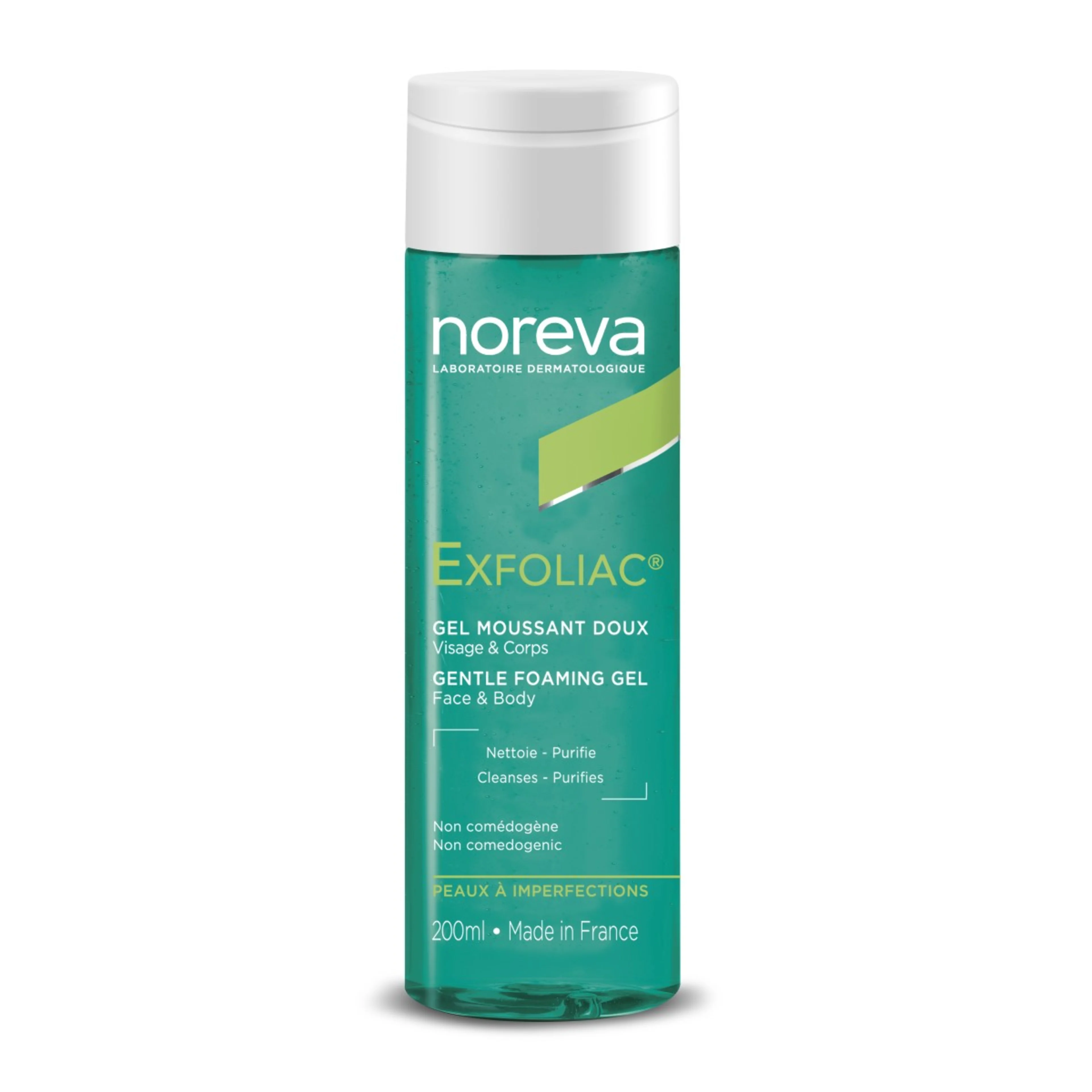 Noreva Exfoliac Gel Espumoso Dermolimpiador Con 200 Ml