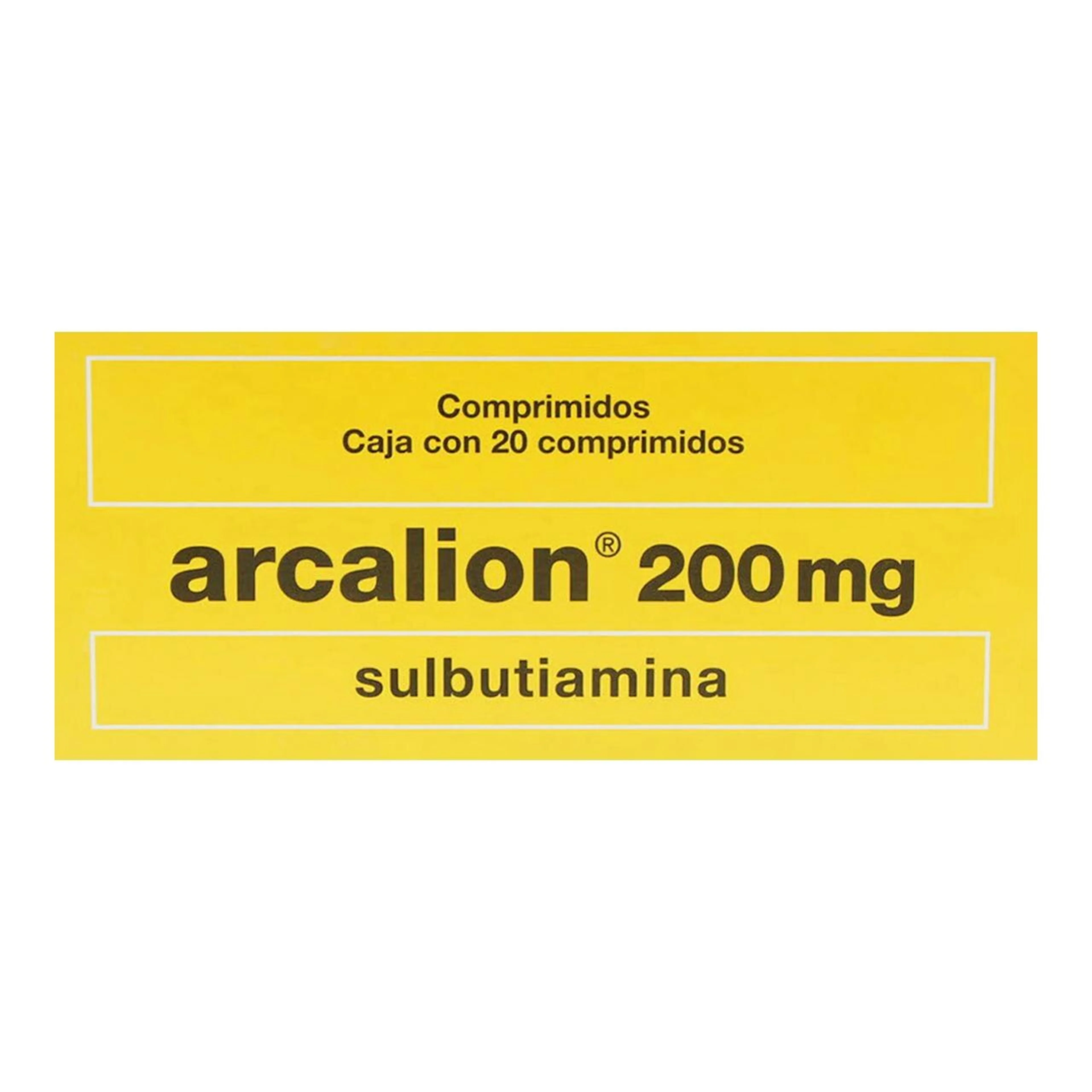 Arcalion 200 Mg Con 20 Comprimidos
