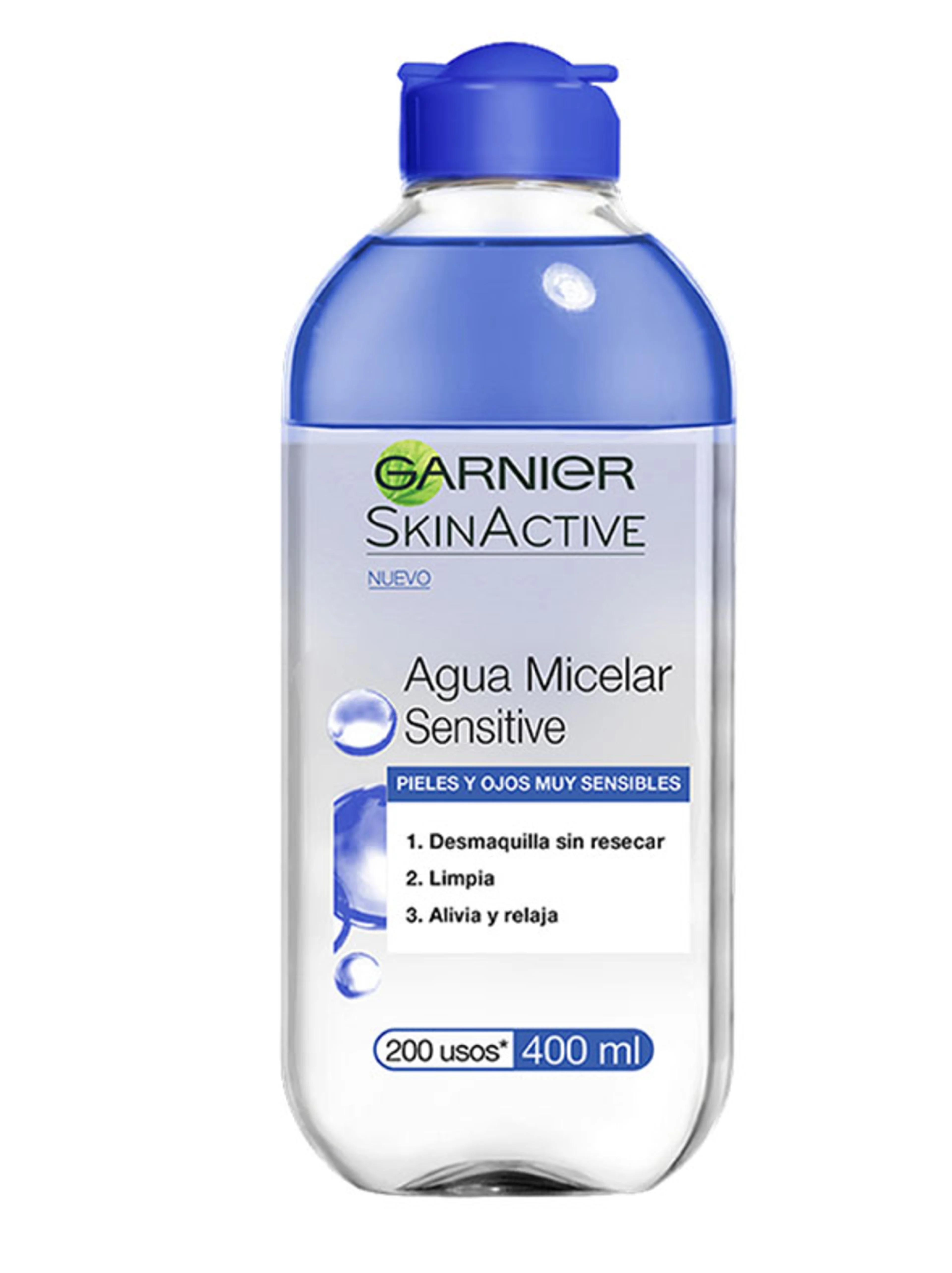 Agua micelar garnier skinactive sensitive 400 ml.