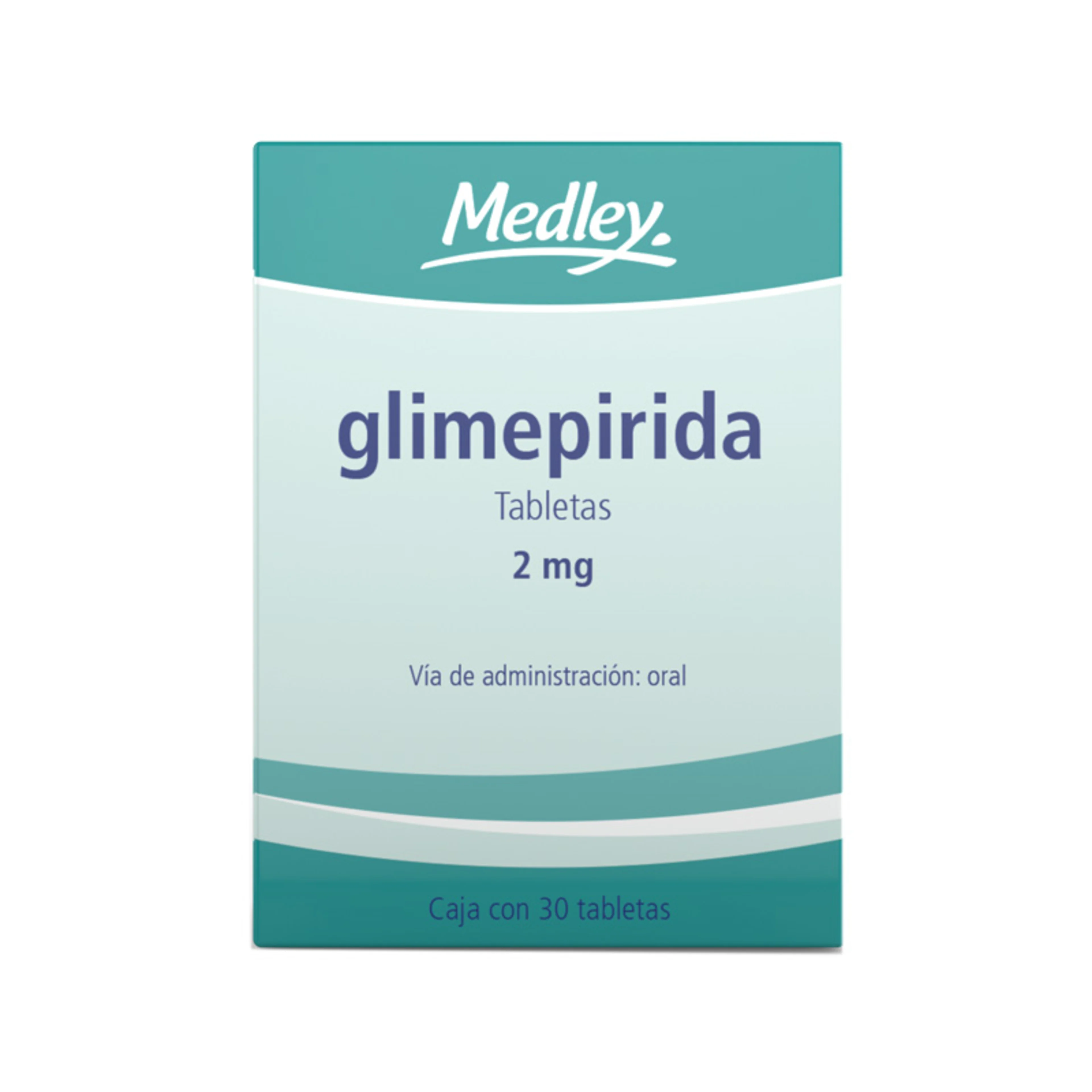 Glimepirida 2 Mg Con 30 Tabletas
