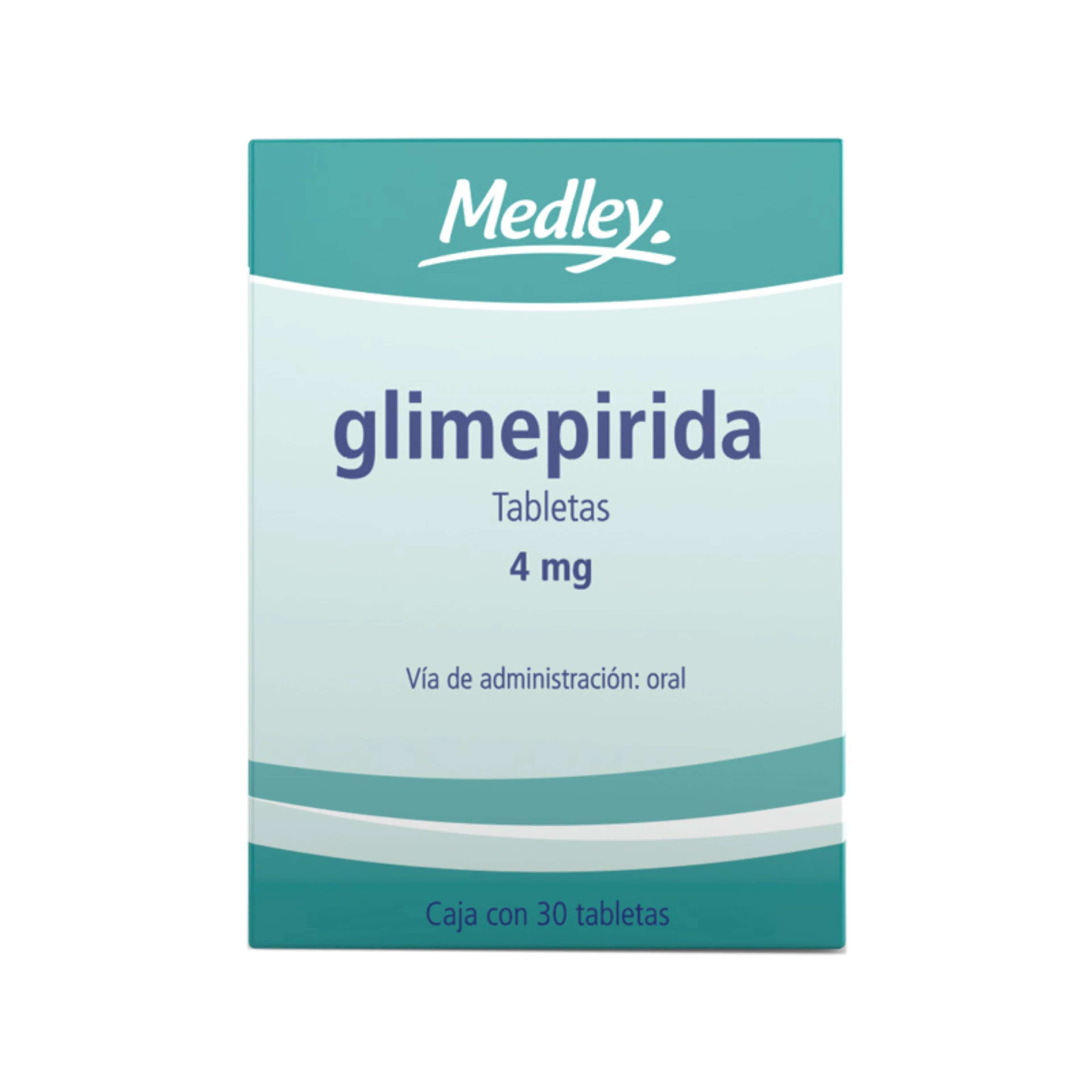 Glimepirida 4 Mg Con 30 Tabletas