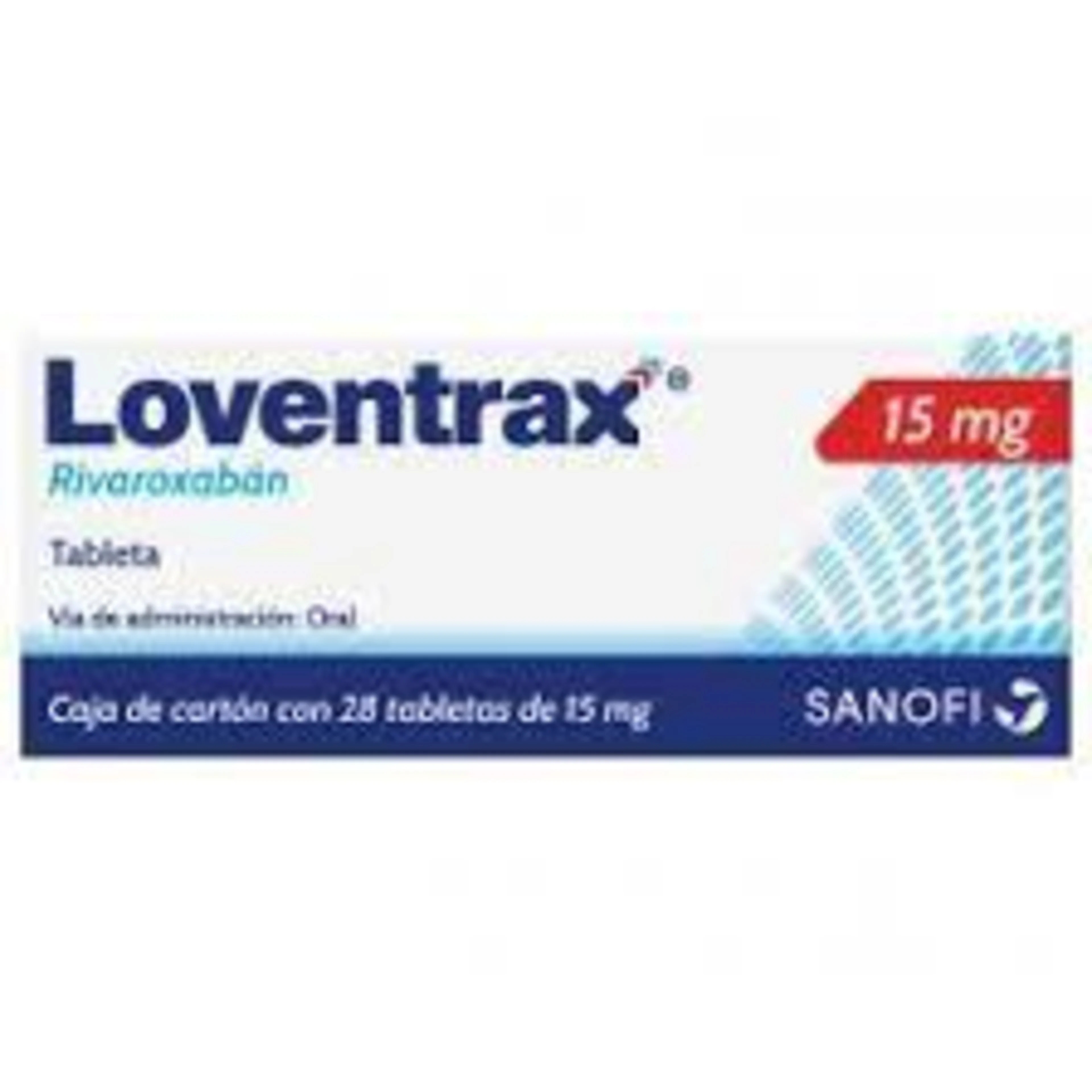 Loventrax 15 Mg Con 28 Tabletas