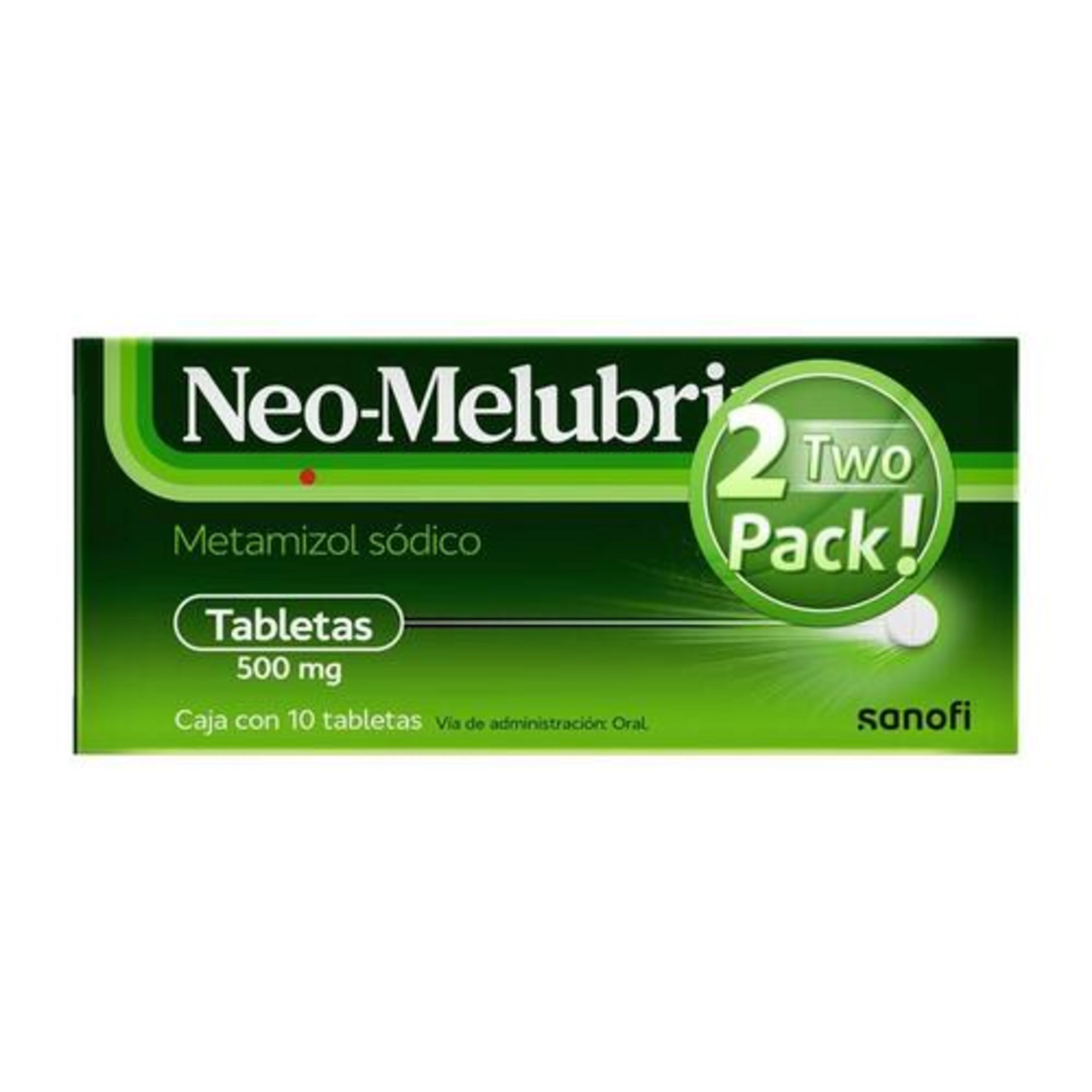 Neo-Melubrina Duopack 500 mg – 10 Tabletas
