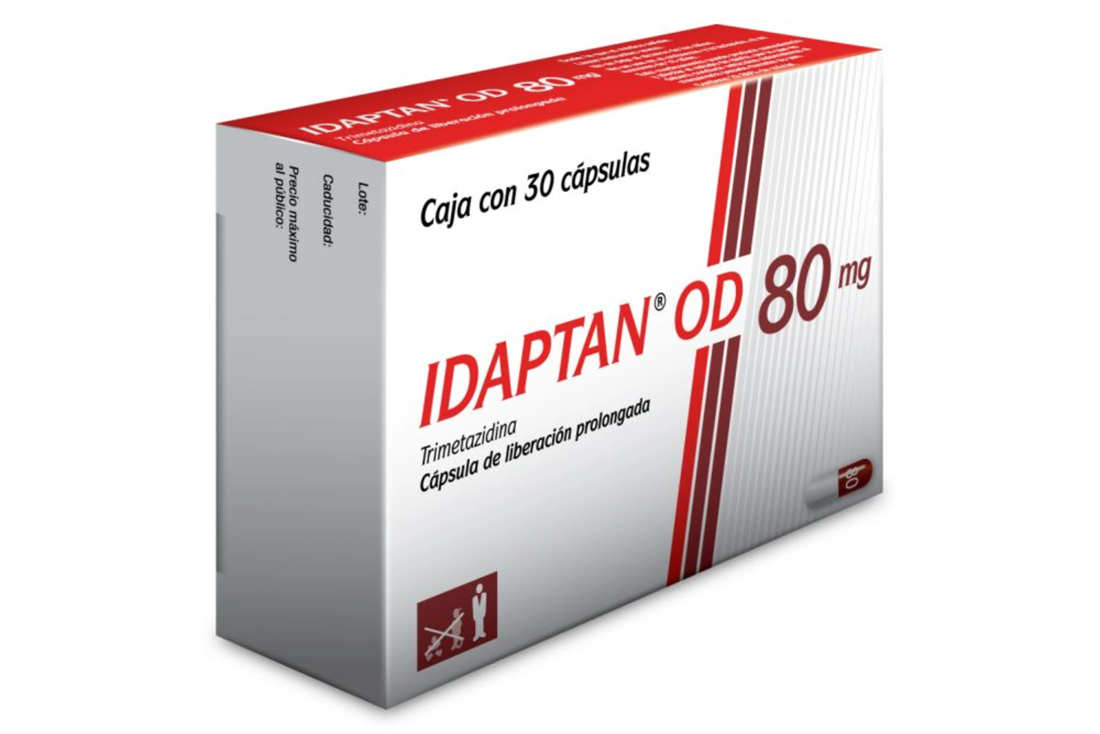 Idaptan Od 80 Mg Con 30 Cápsulas