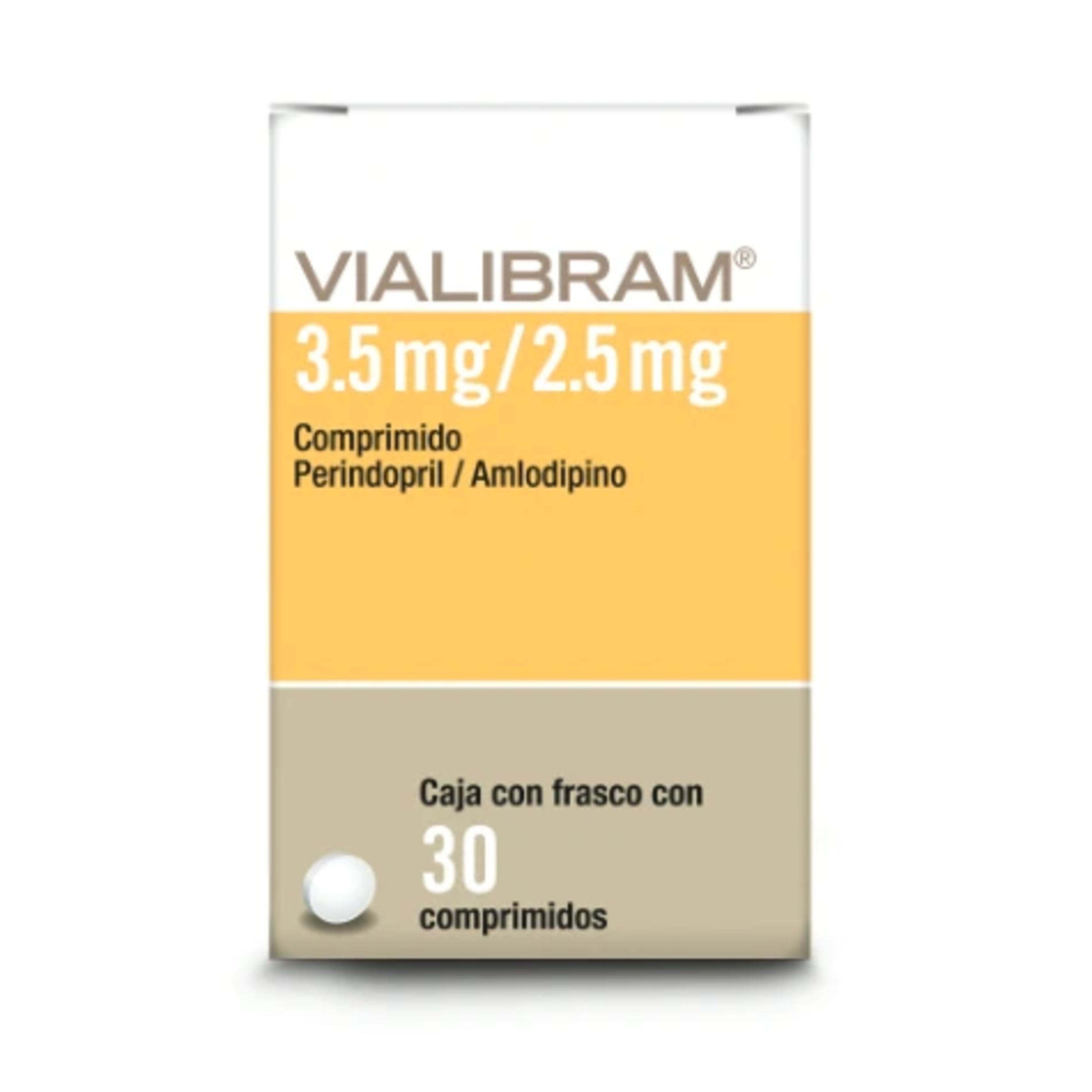 Vialibram 3.5/2.5 Mg Con 30 Comprimidos