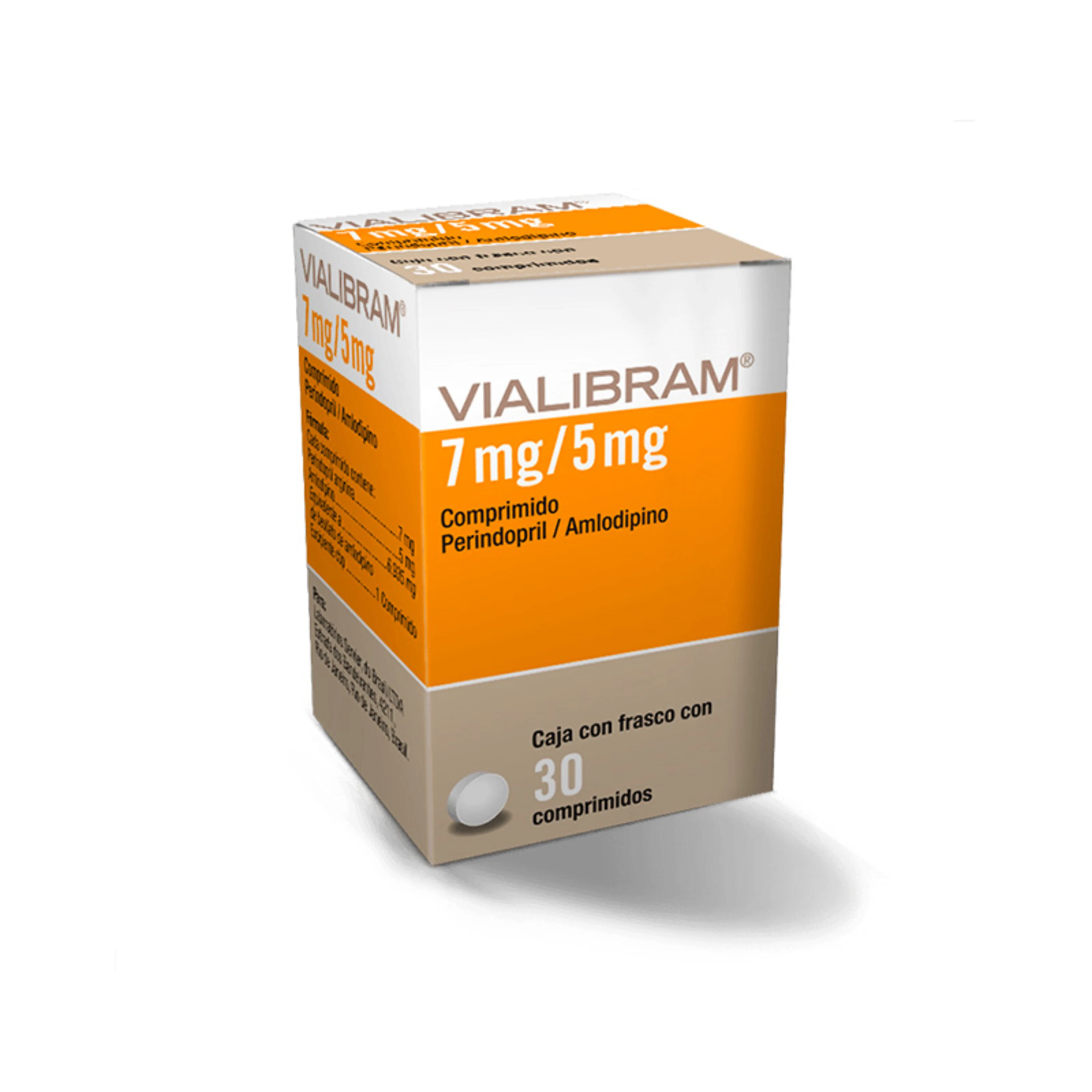 Vialibram 7/5 Mg Con 30 Comprimidos