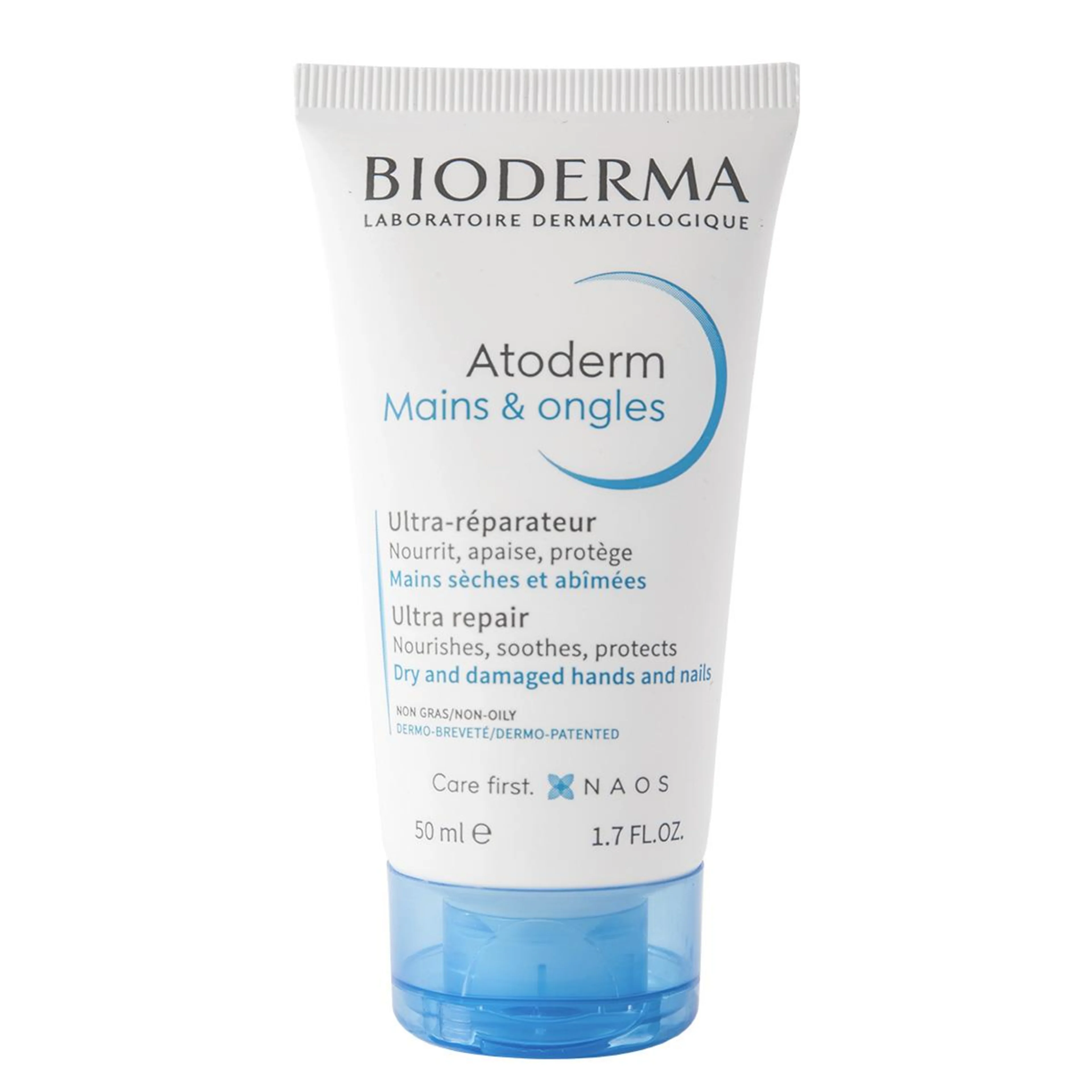 Bioderma Atoderm Crema Reparadora Para Manos Y Uñas Con 50 Ml