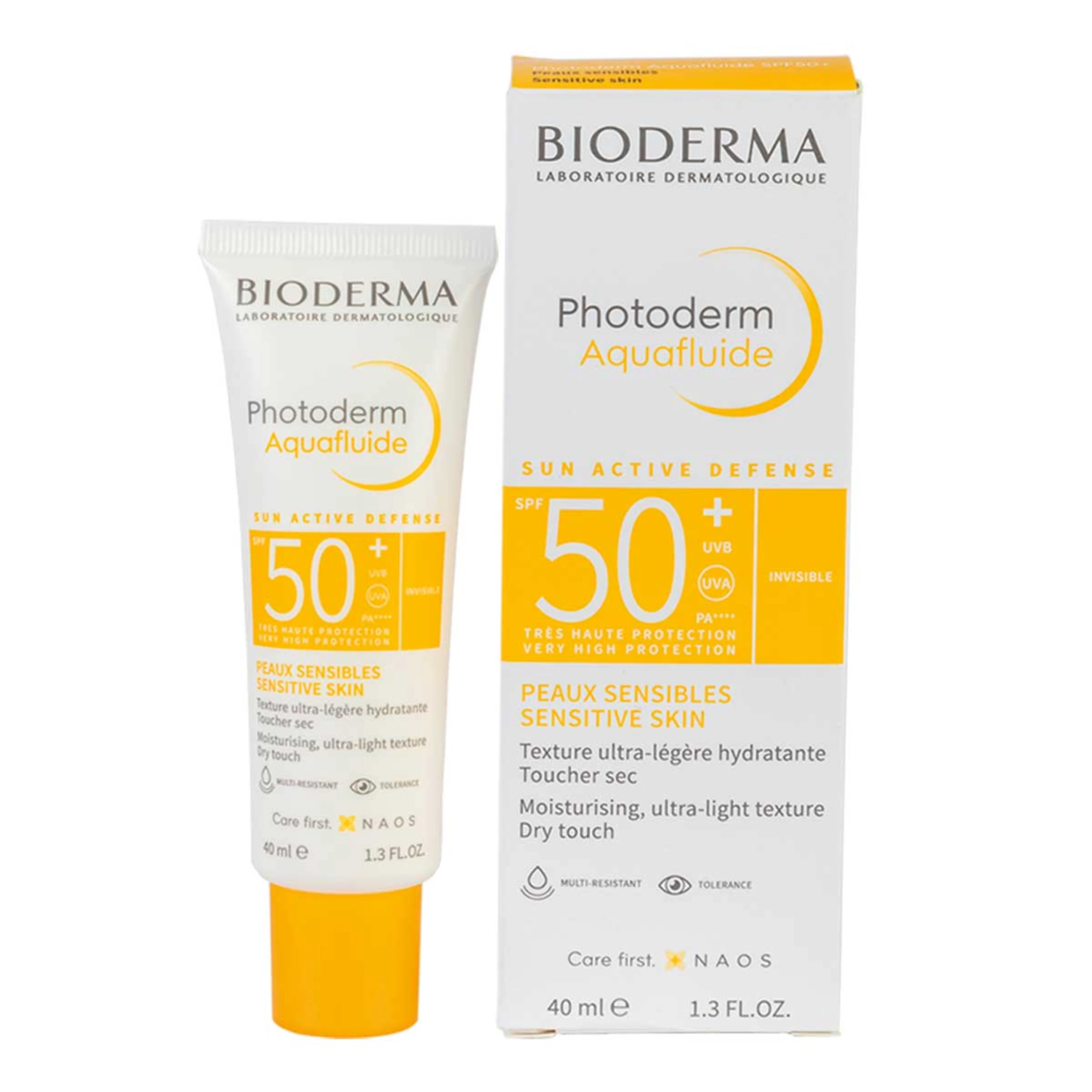 Bioderma Photoderm Aquafluide Fps 50+ Toque Seco Neutro Con 40 Ml