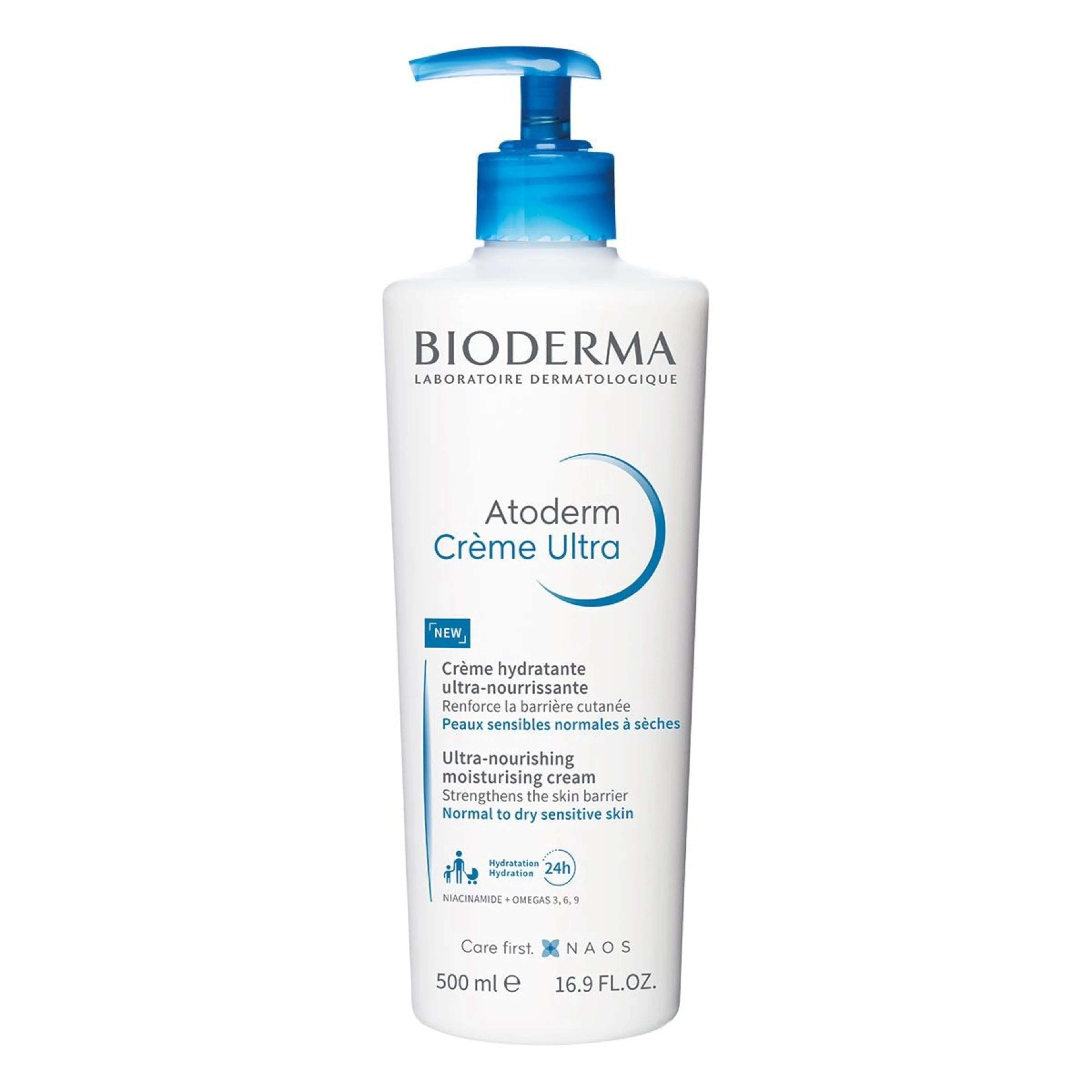 Bioderma Atoderm Crema Ultra Humectante Con 500 Ml