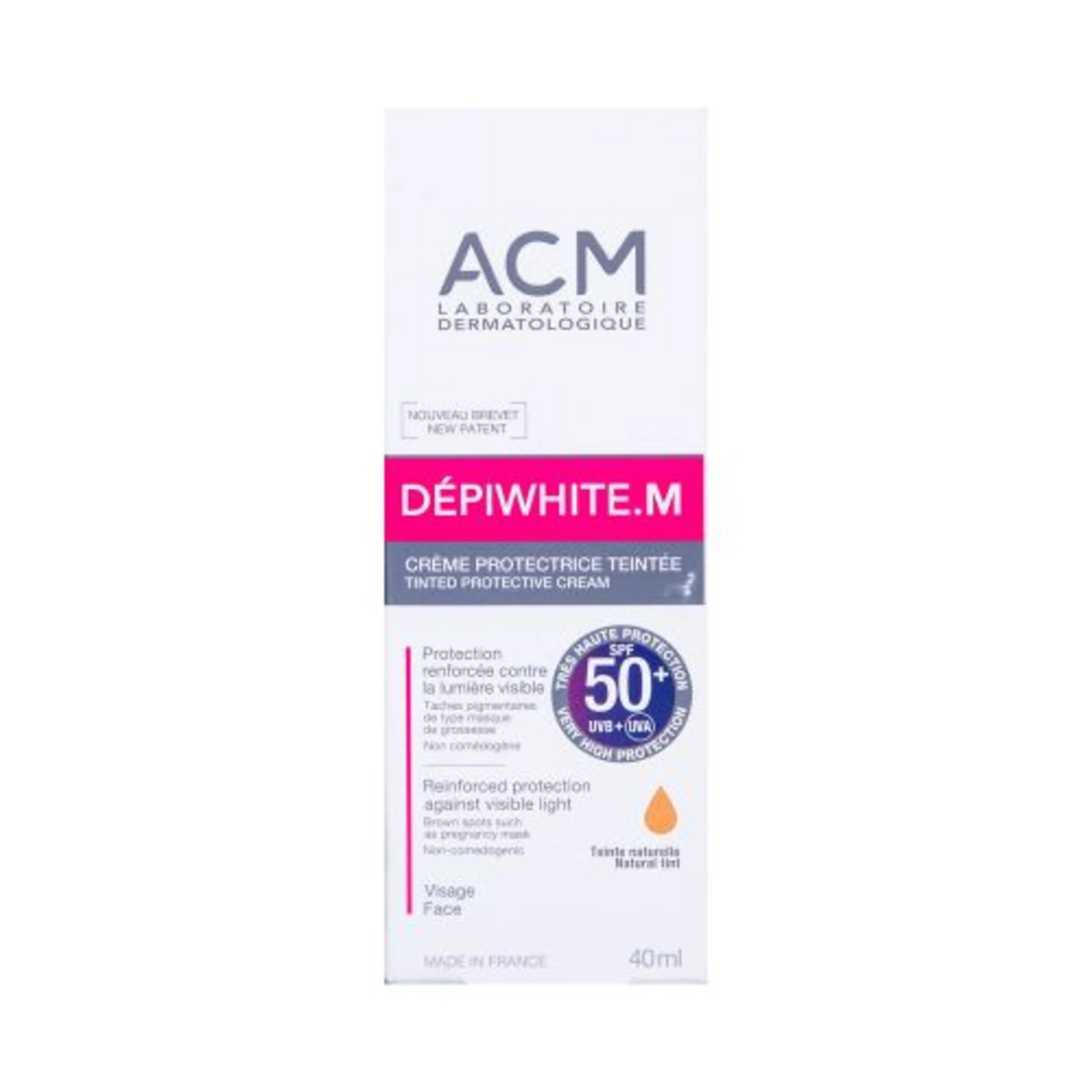Acm Dépiwhite M Crema Protectora Solar Spf50 Con 40 Ml