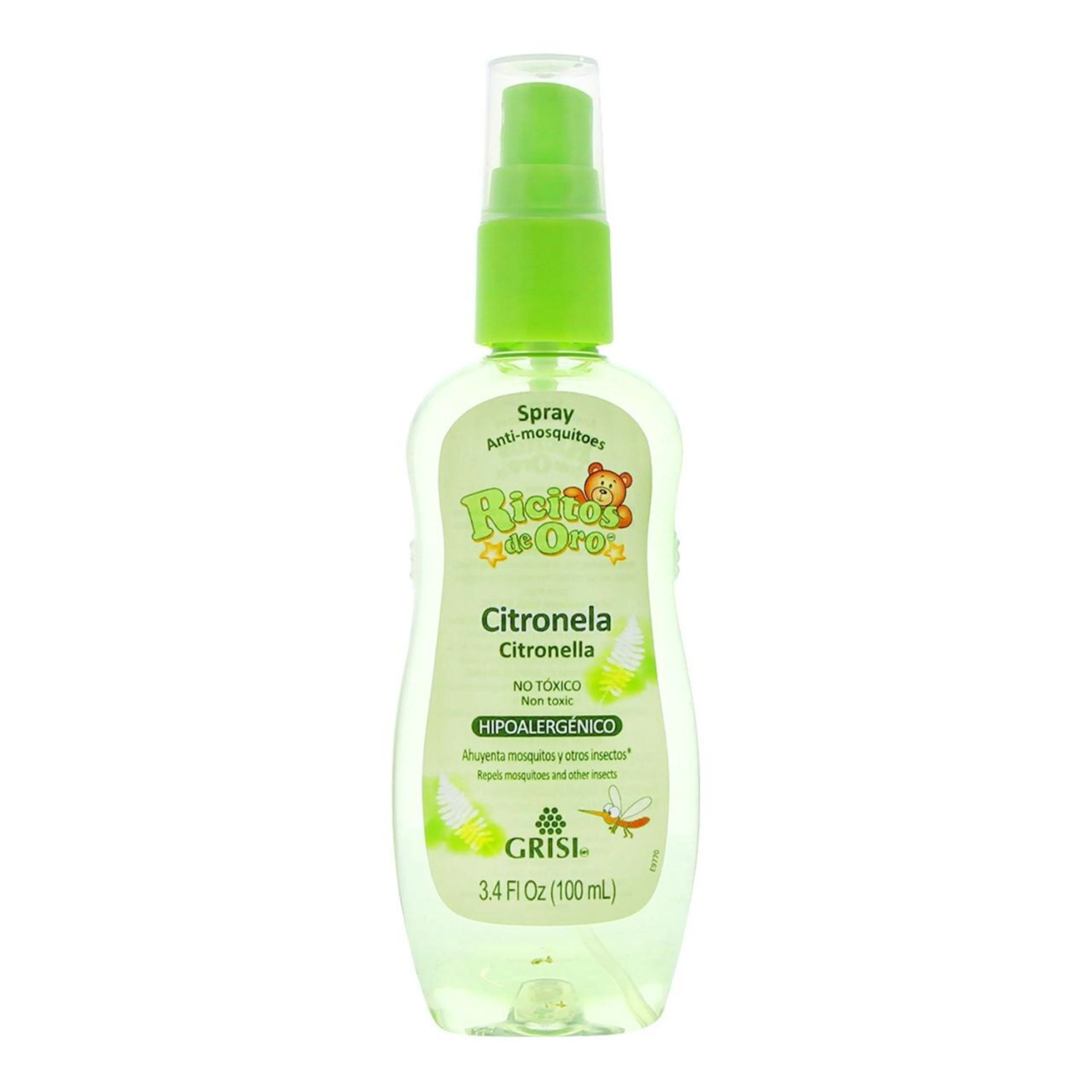 Ricitos De Oro Spray Antimosquitos Citronela 100 Ml