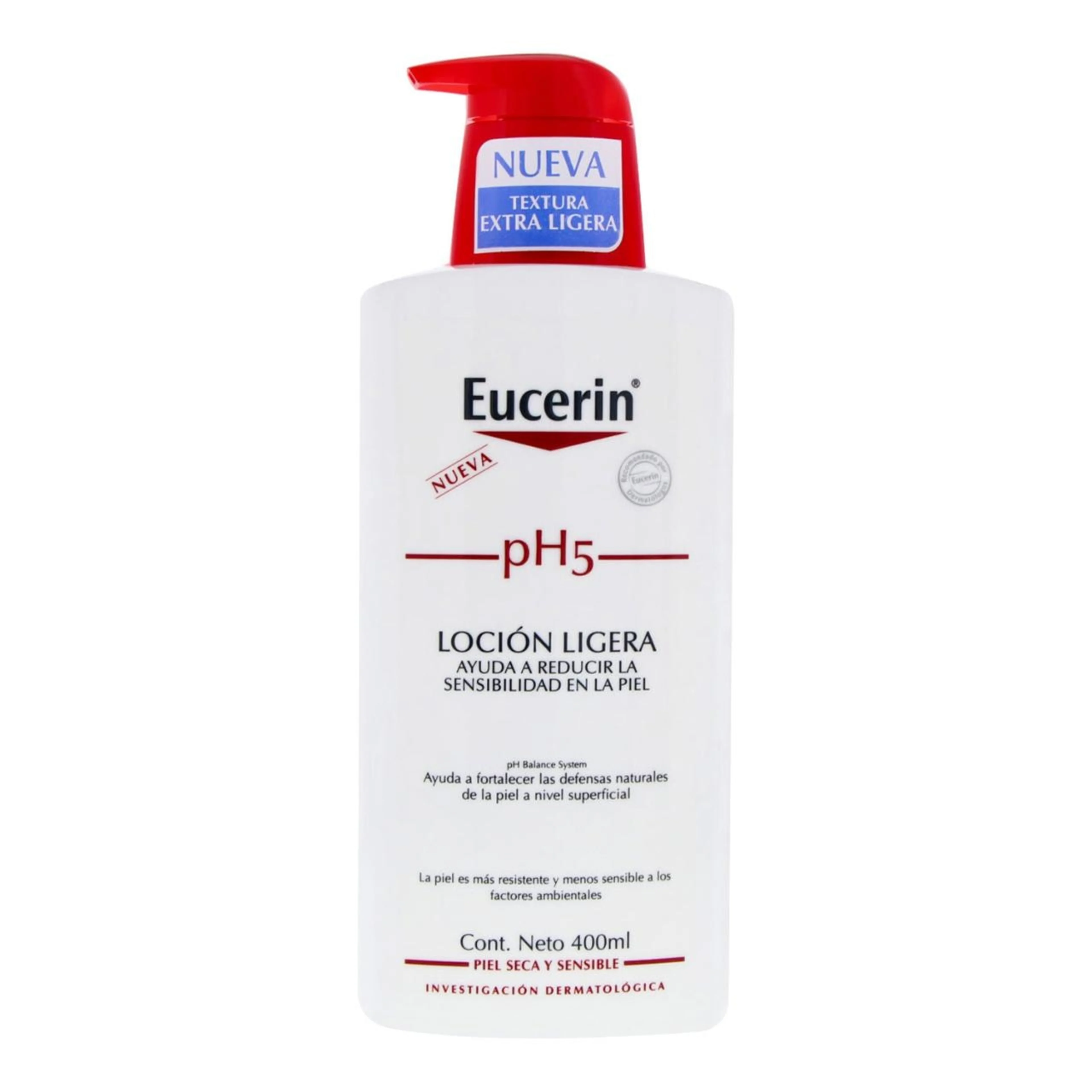 Eucerin Loción Ligera Ph5 Piel Seca Y Sensible 400 Ml