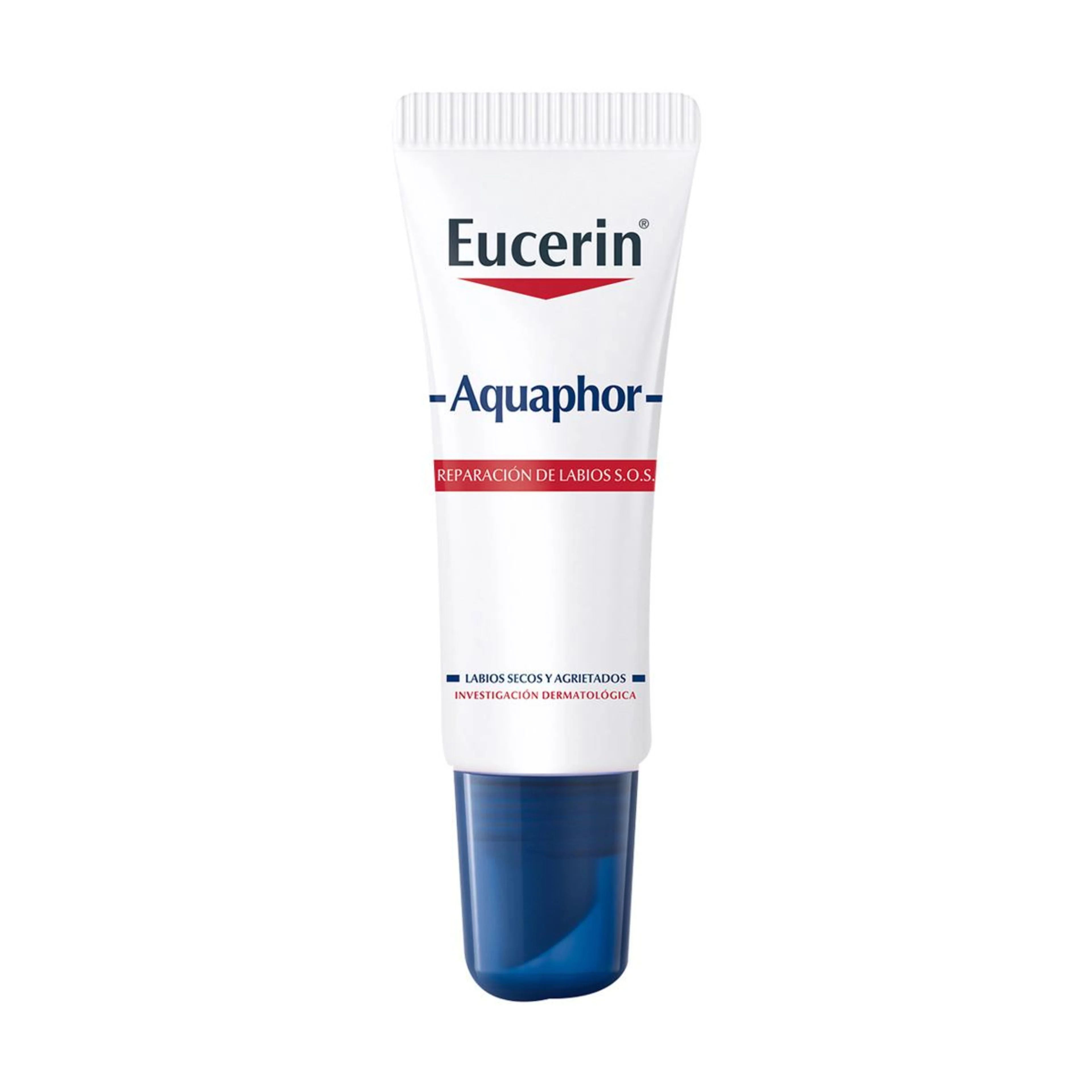 Eucerin Aquaphor Pomada Reparadora Para Labios Agrietados 7 Ml Tubo