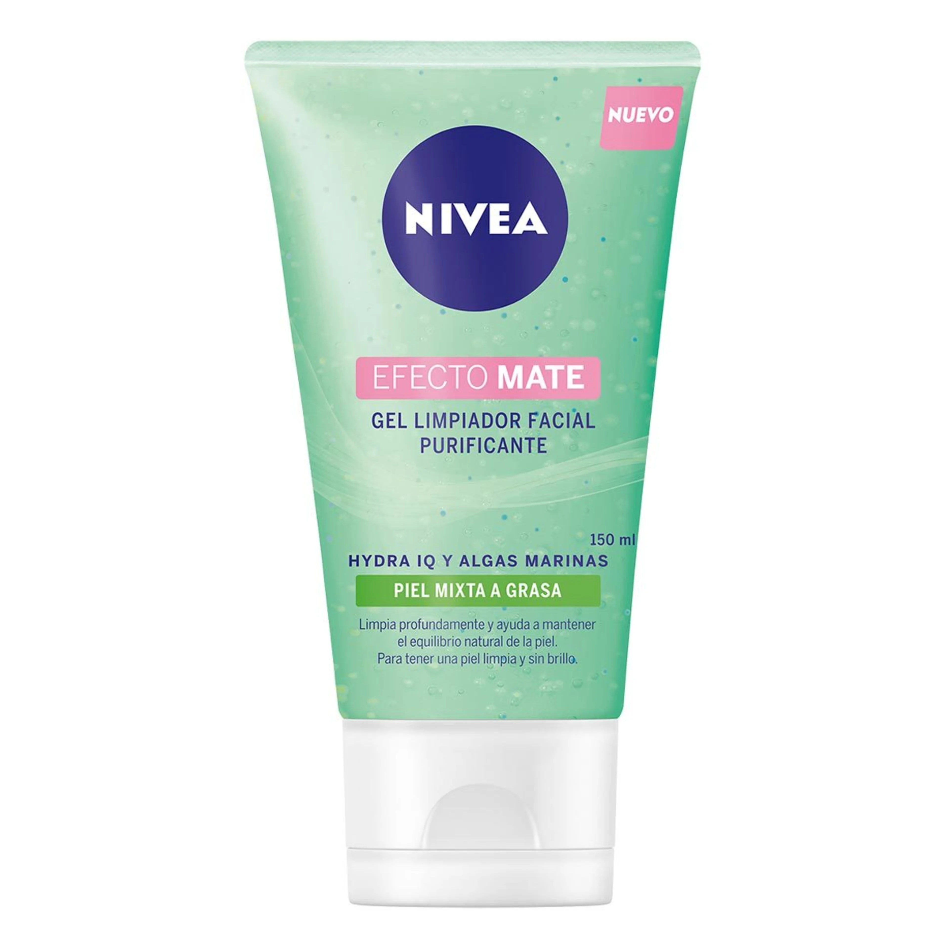 Nivea Gel Limpiador Facial Purificante Piel Mixta Y Grasa 150 Ml Envase
