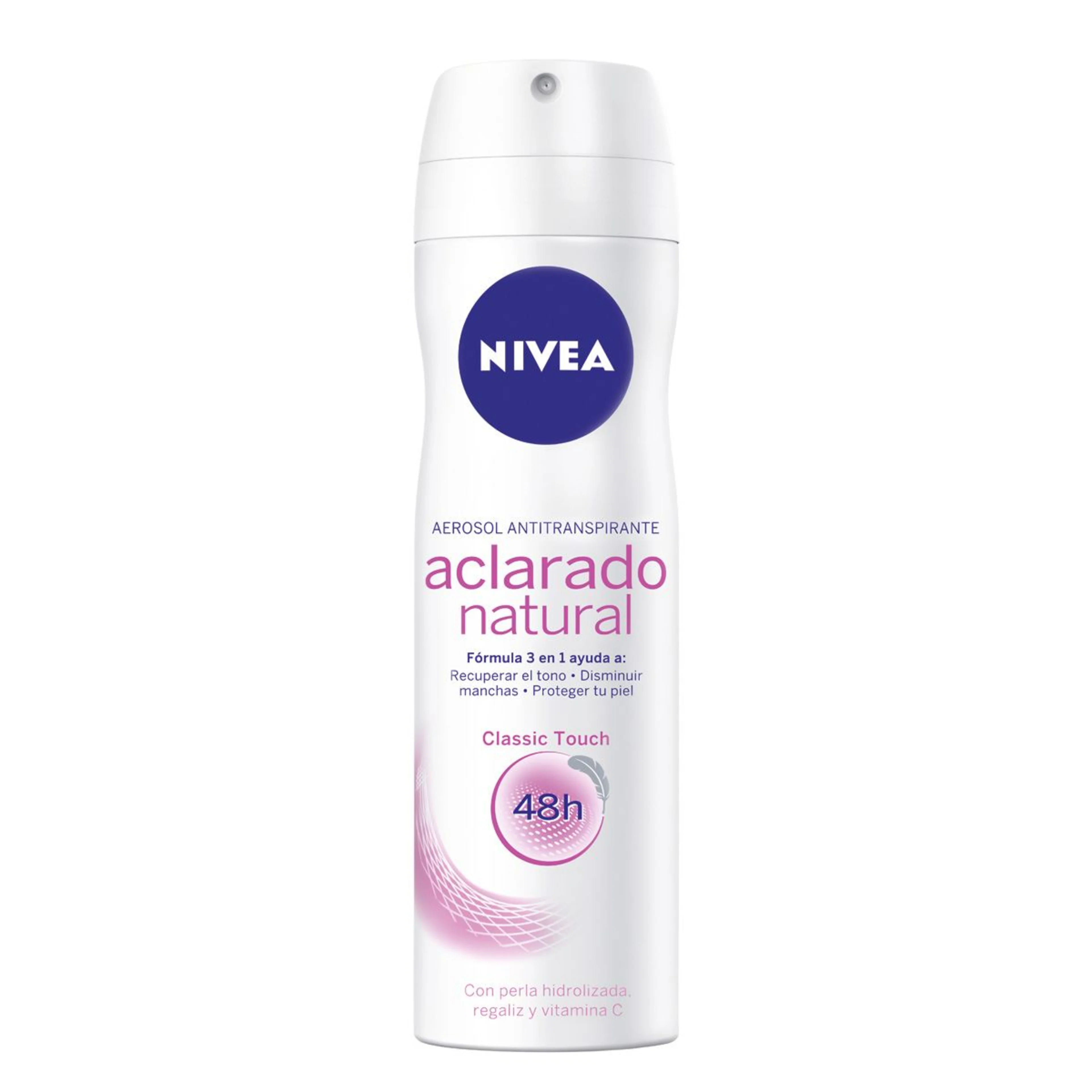 Nivea Aclarado Natural Classic Touch Aerosol 150 Ml