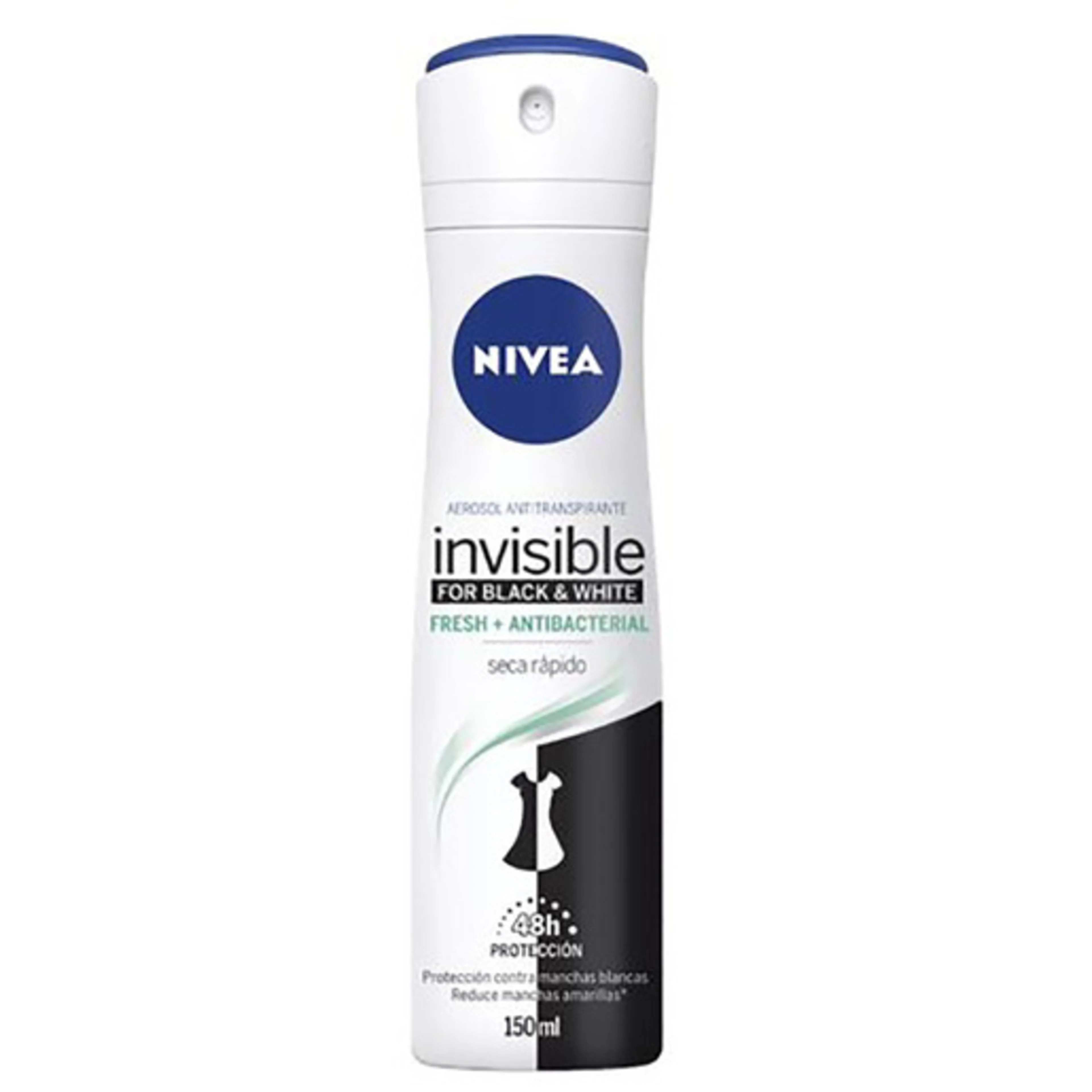 Nivea Invisible Black &Amp; Wthite Desodorante En Aerosol Con 150 Ml