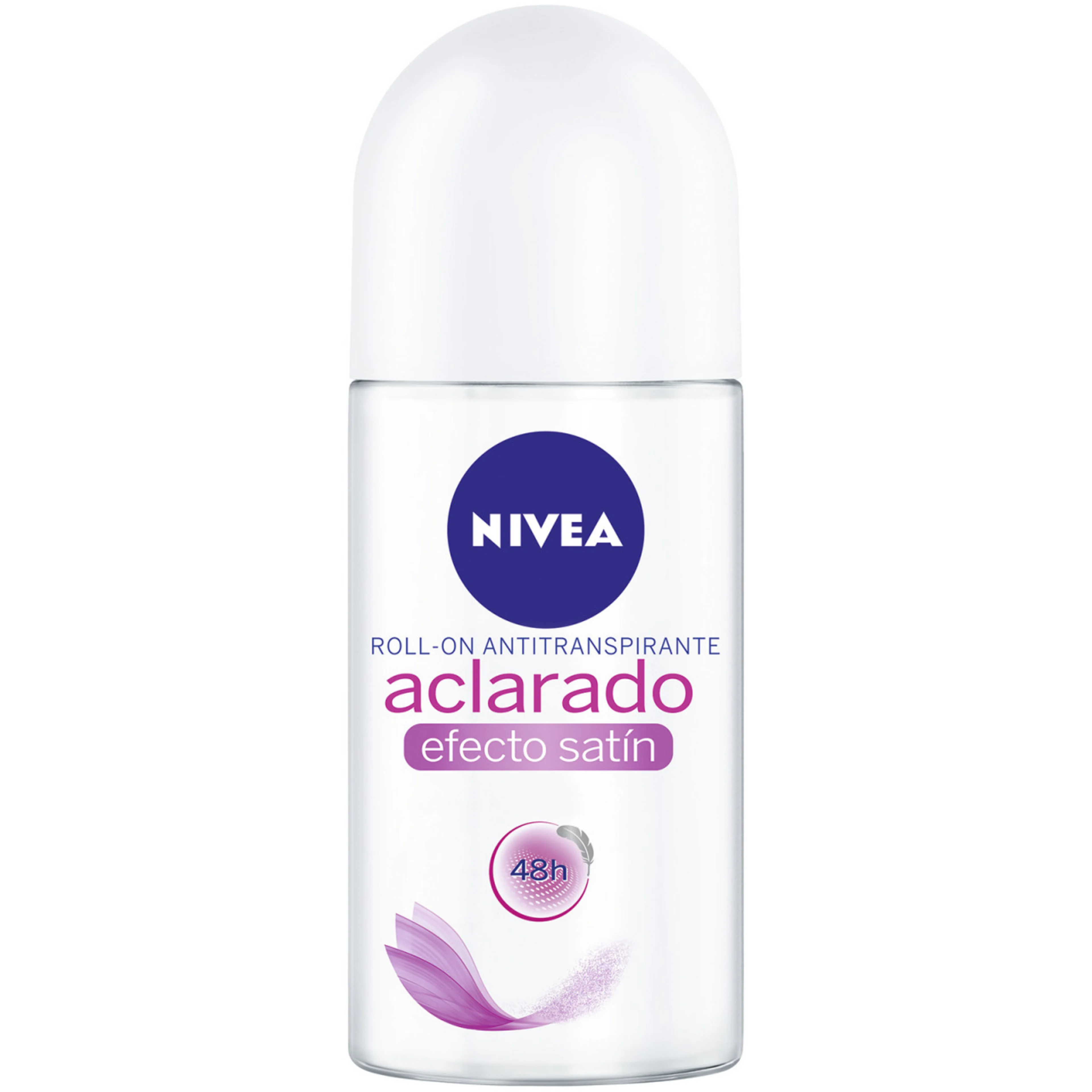 Nivea Black &amp;Amp; White Antitranspirante Efecto Satín Protección 48 Horas 50 Ml Roll On