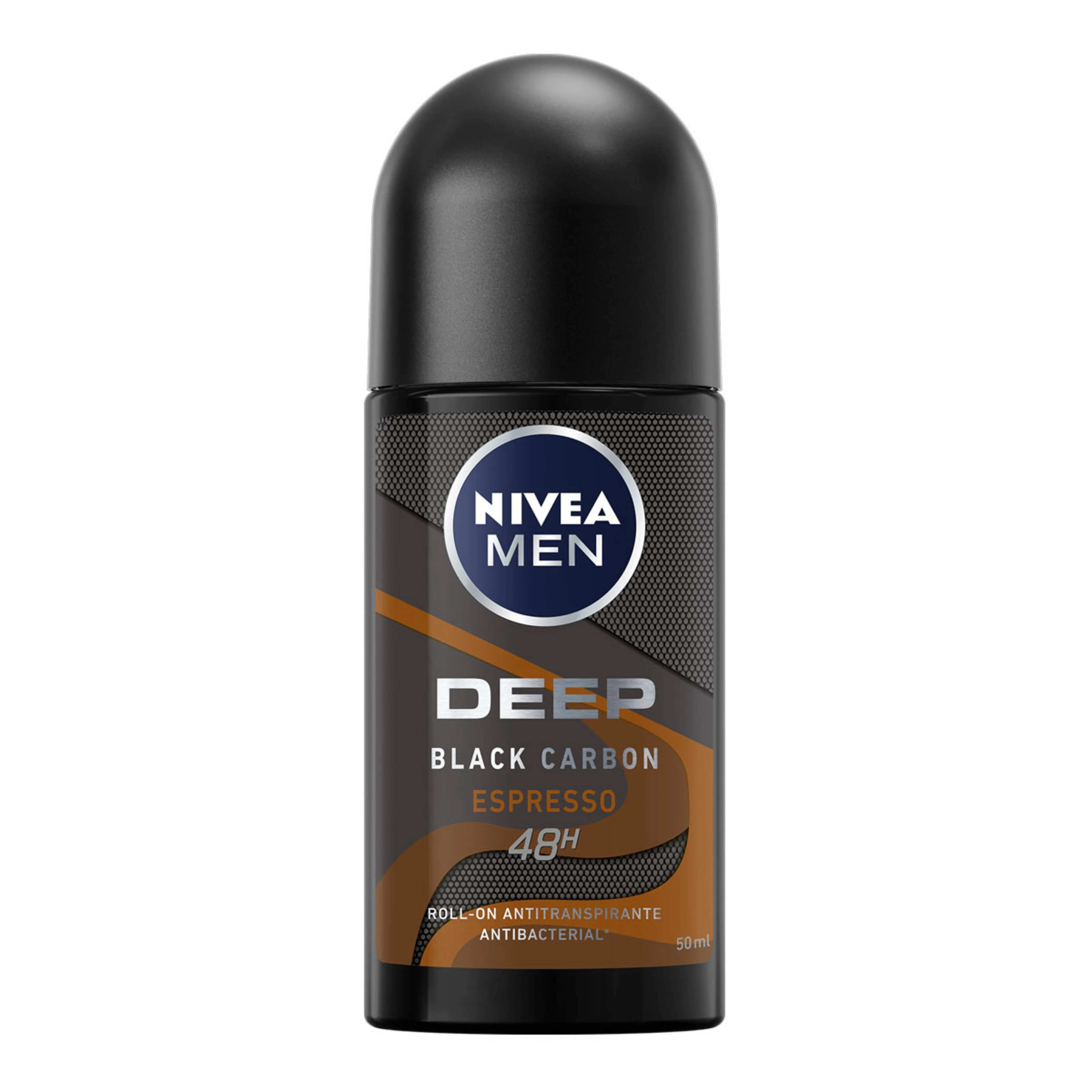 Nivea Men Deep Espresso Desodorante Roll On Con 50 Ml