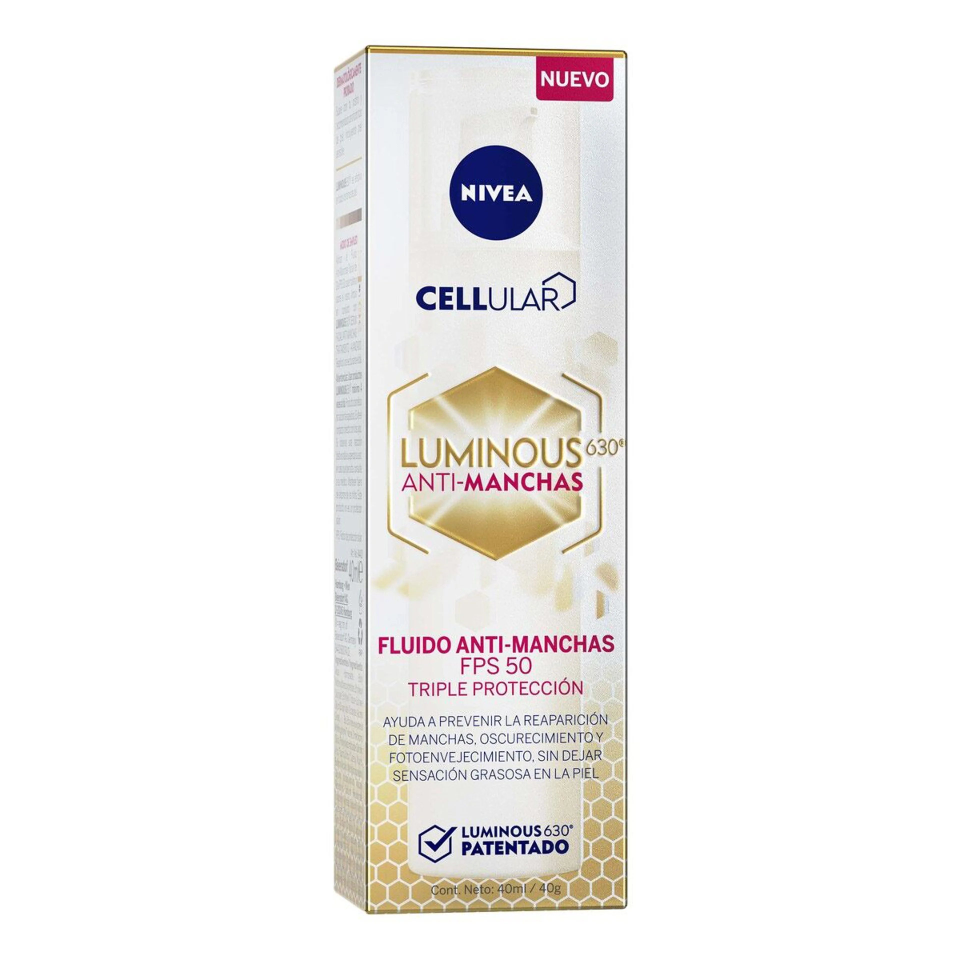 Nivea Luminous 630 Fluido Anti-Manchas 40 Ml Caja
