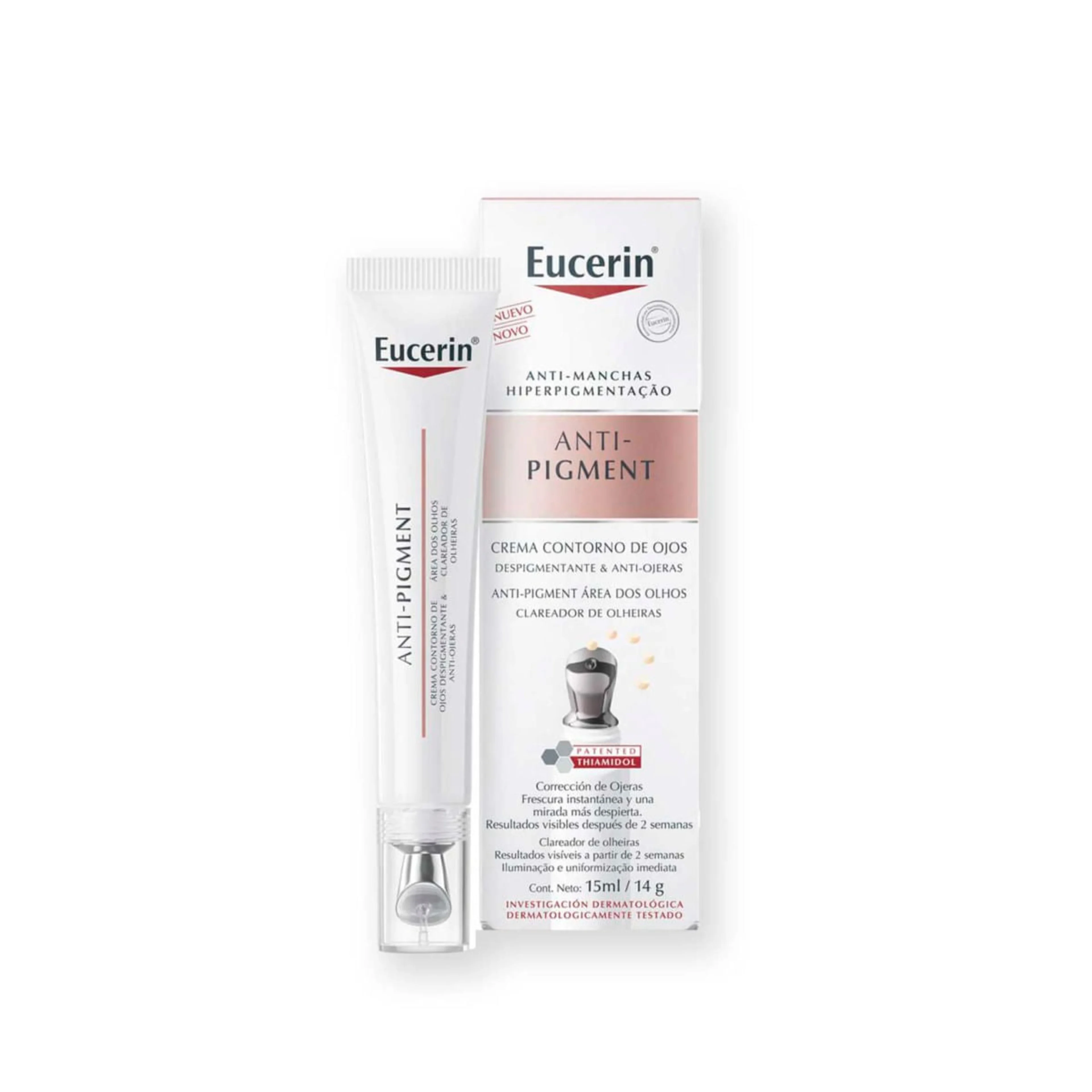 Eucerin Anti-Pigment Crema Para Contorno De Ojos Con 15 Ml