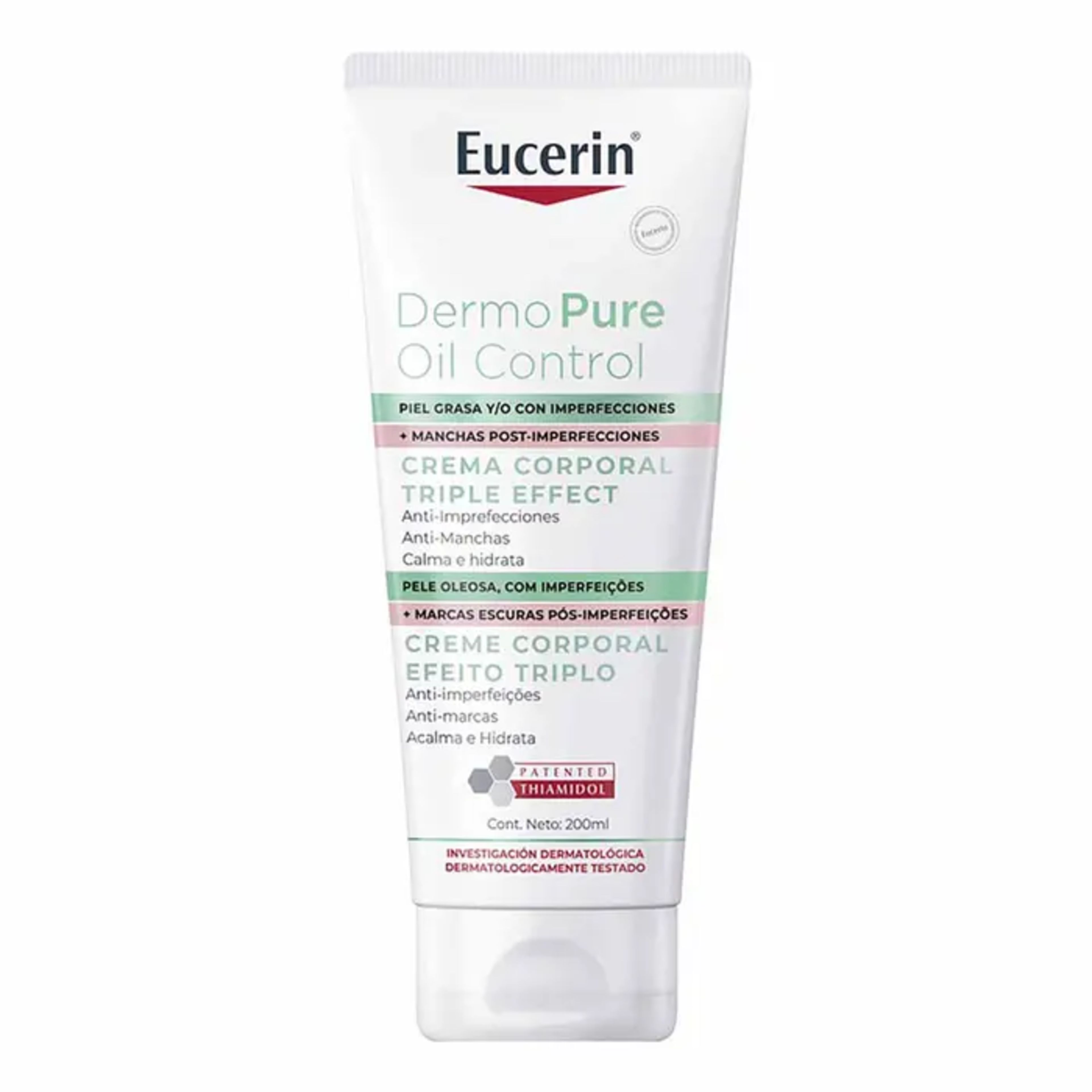 Eucerin Dermo Pure Triple Effect Crema Corporal Con 200Ml