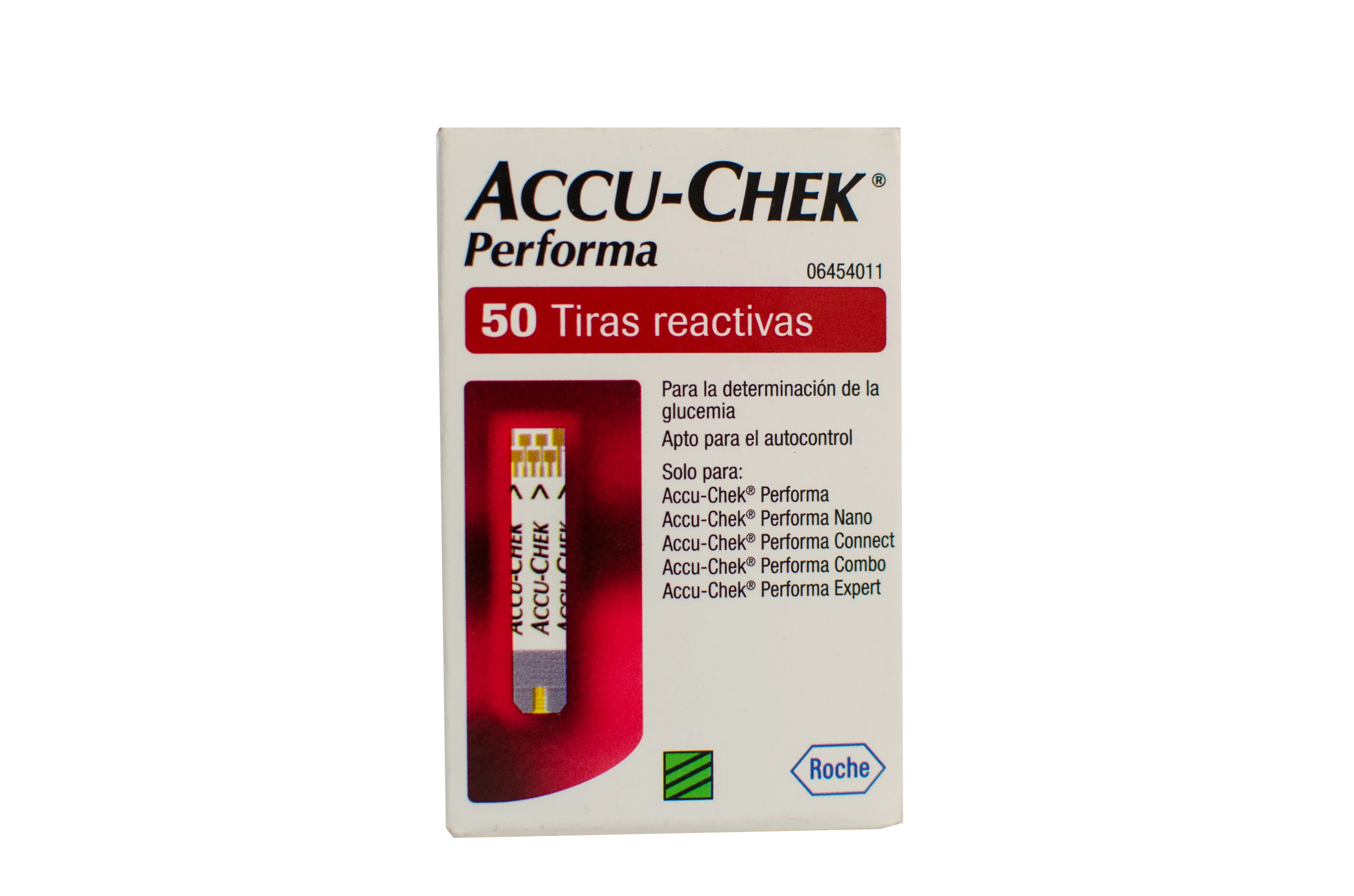 Accu-Chek Performa tiras reactivas 50 pzas