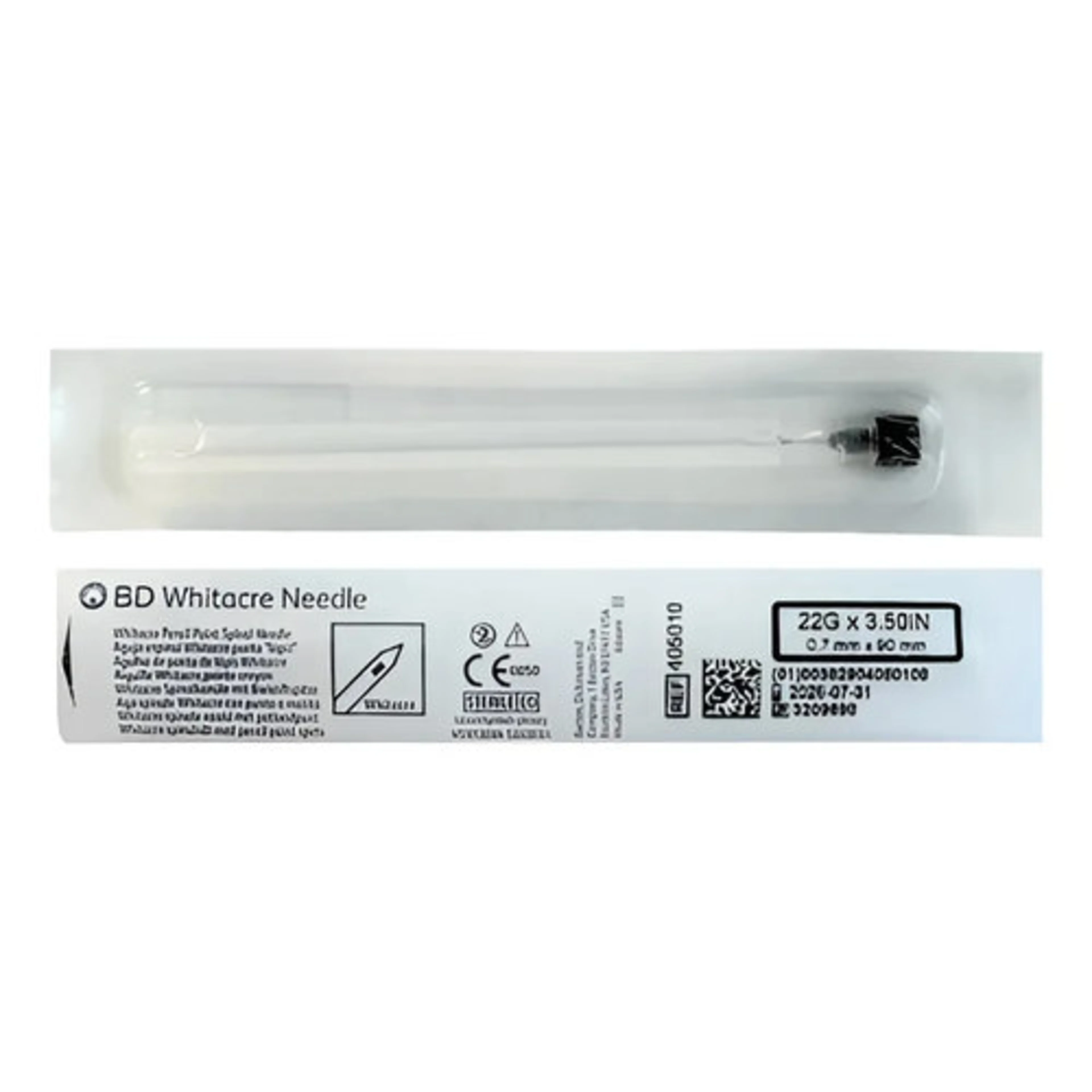 Aguja Whitacre 22Gx3.50In