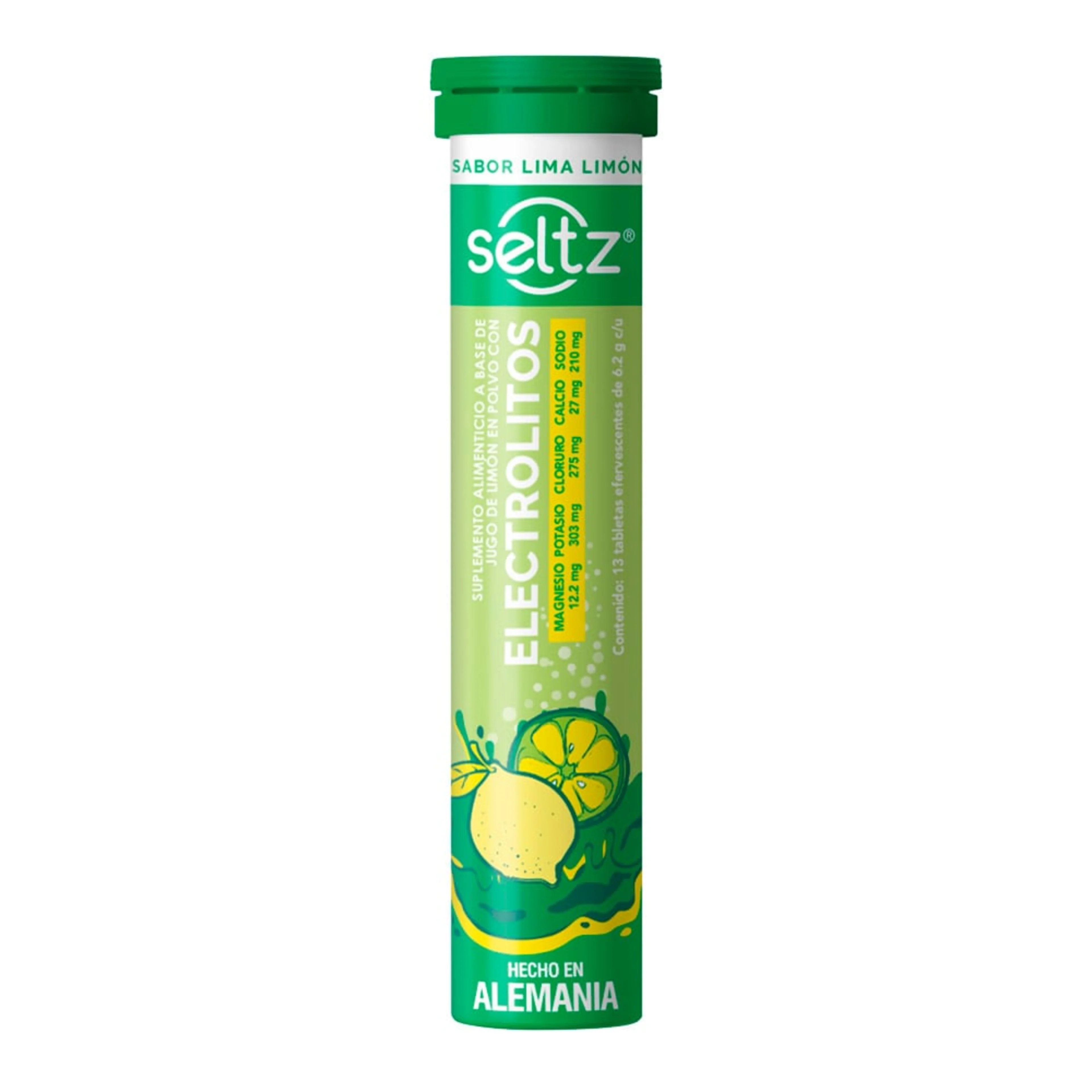 Seltz Sabor Lima Limón Con 13 Tabletas De 6.2 G