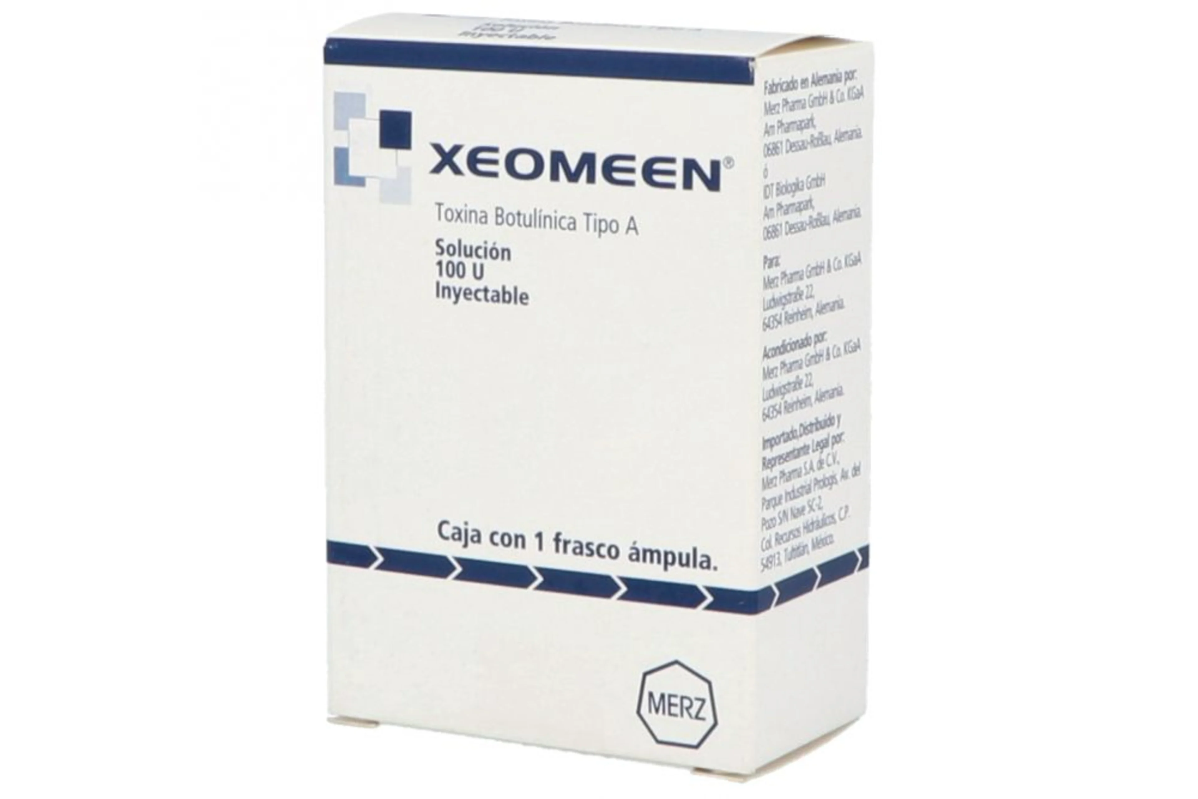 Xeomeen 100 Ui Solución Inyectable 1 Frasco Ámpula