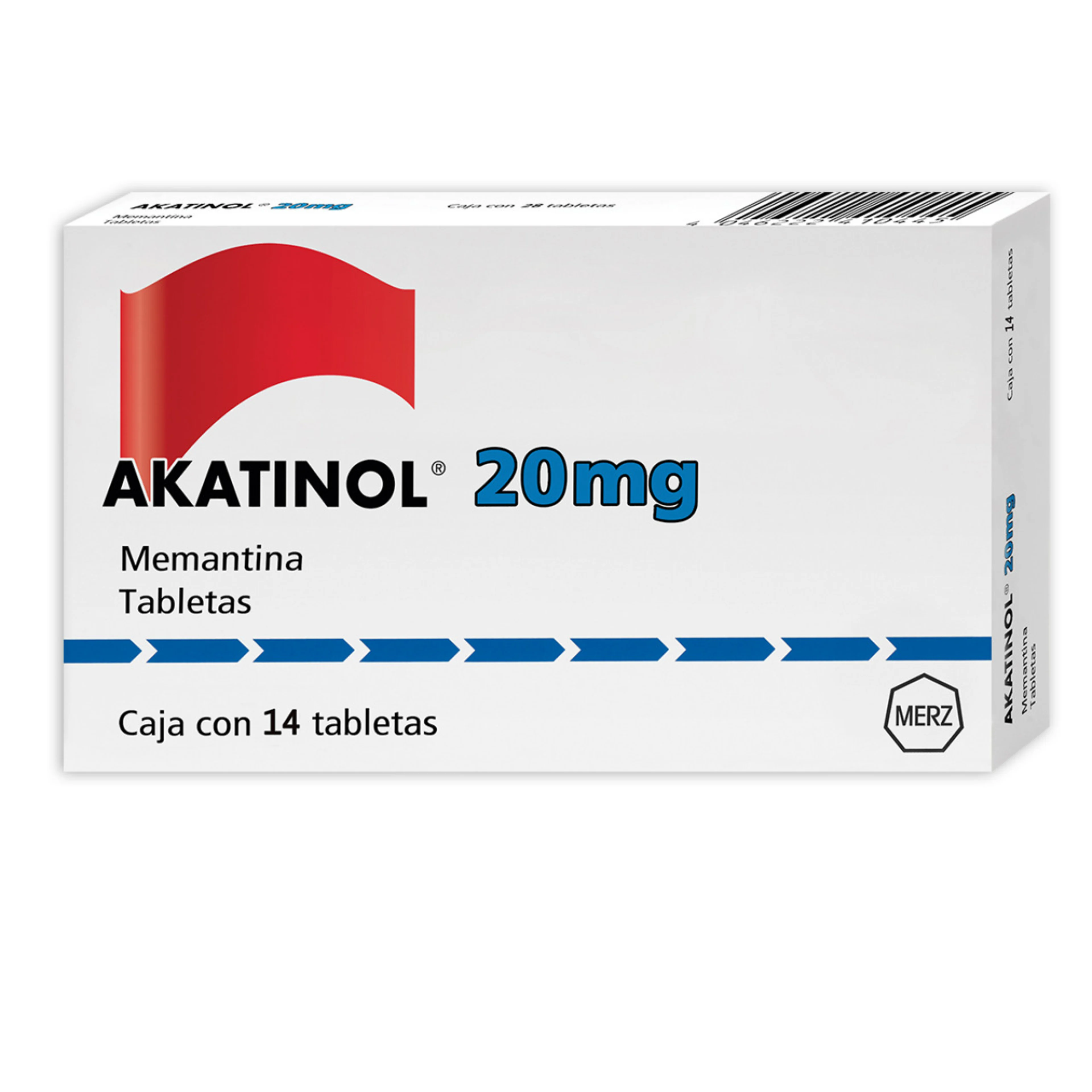 Akatinol 20 Mg Con 14 Tabletas