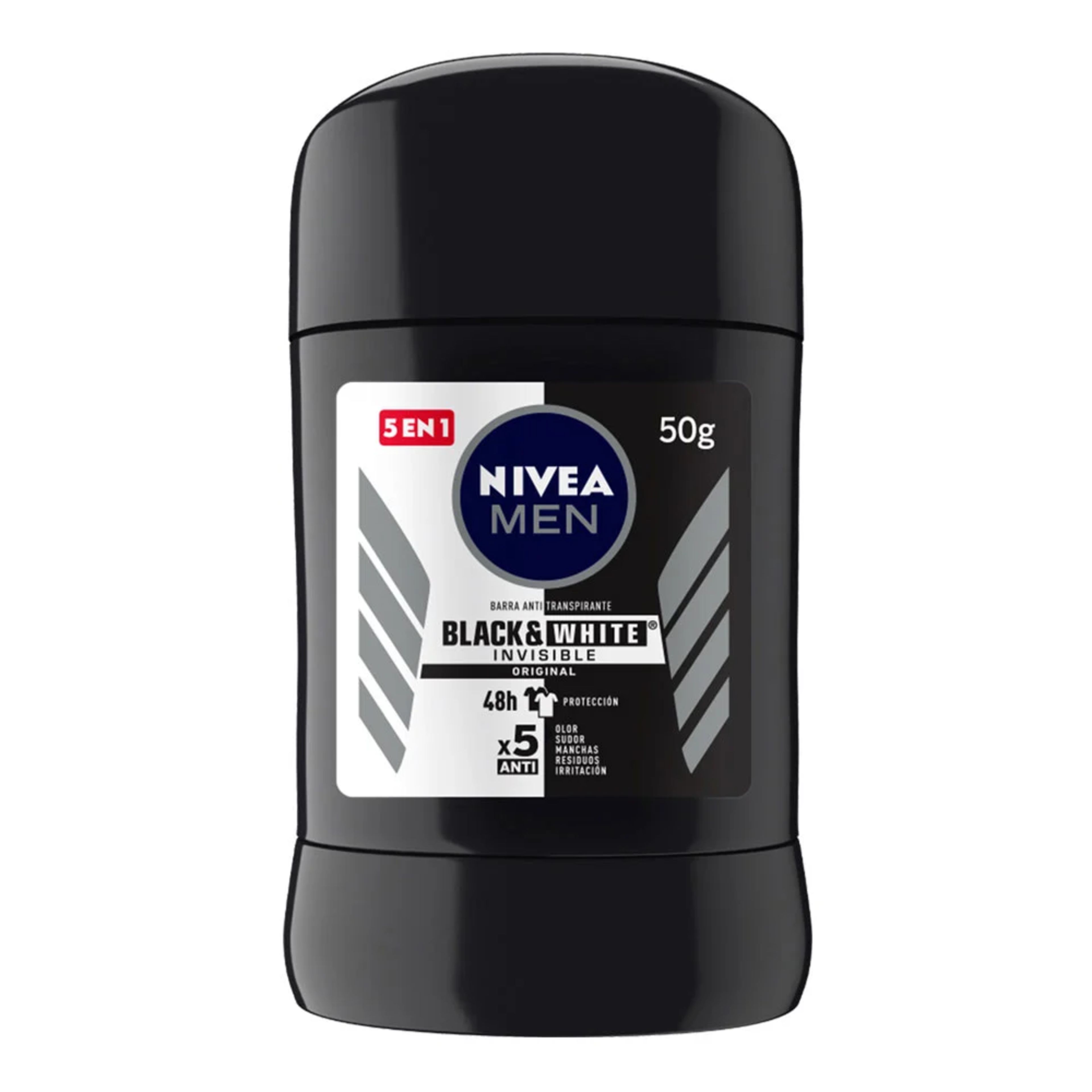 Nivea Men Black&White Invisible 48H Barra 50 G