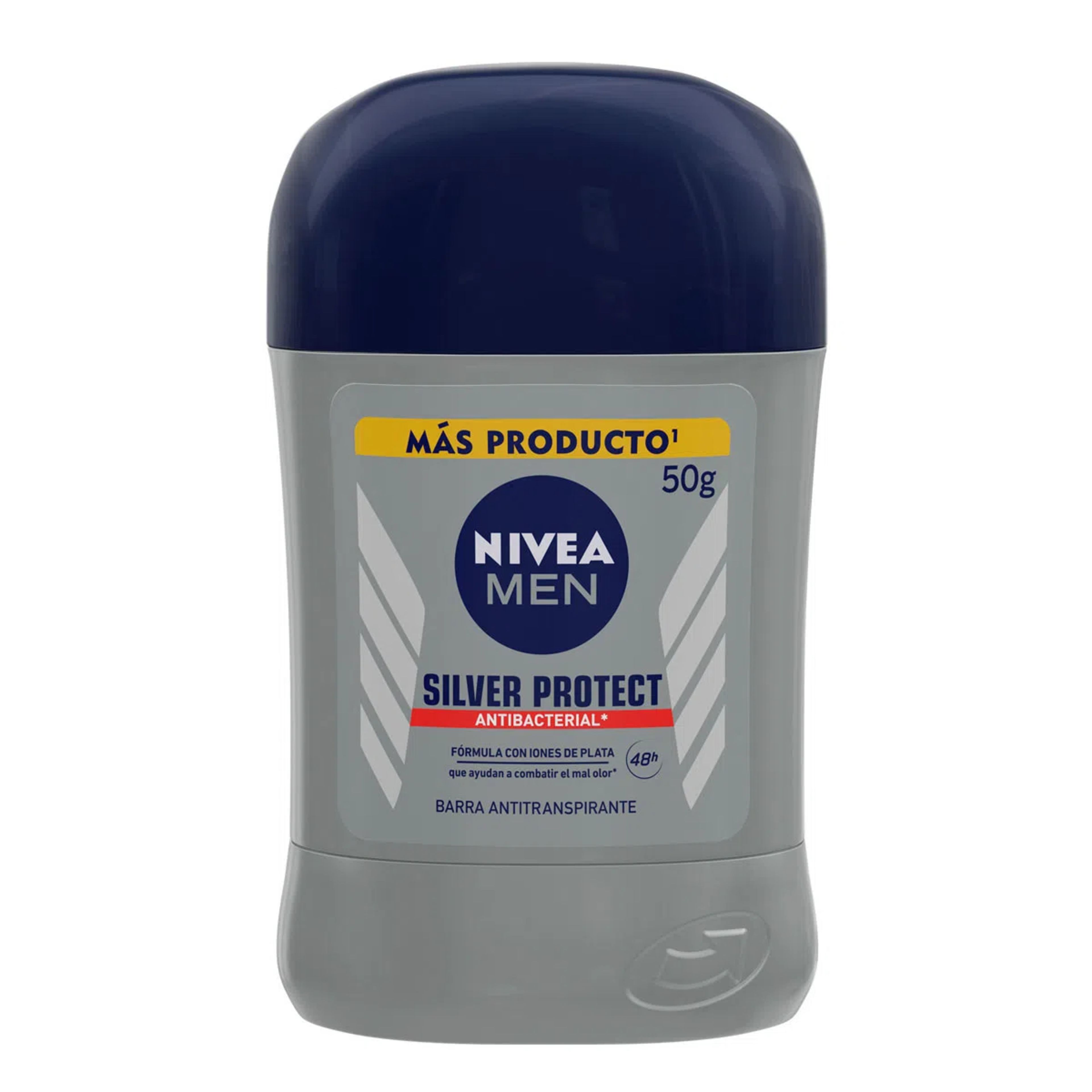 Nivea Men Silver Protect Antibacterial Barra 50 G