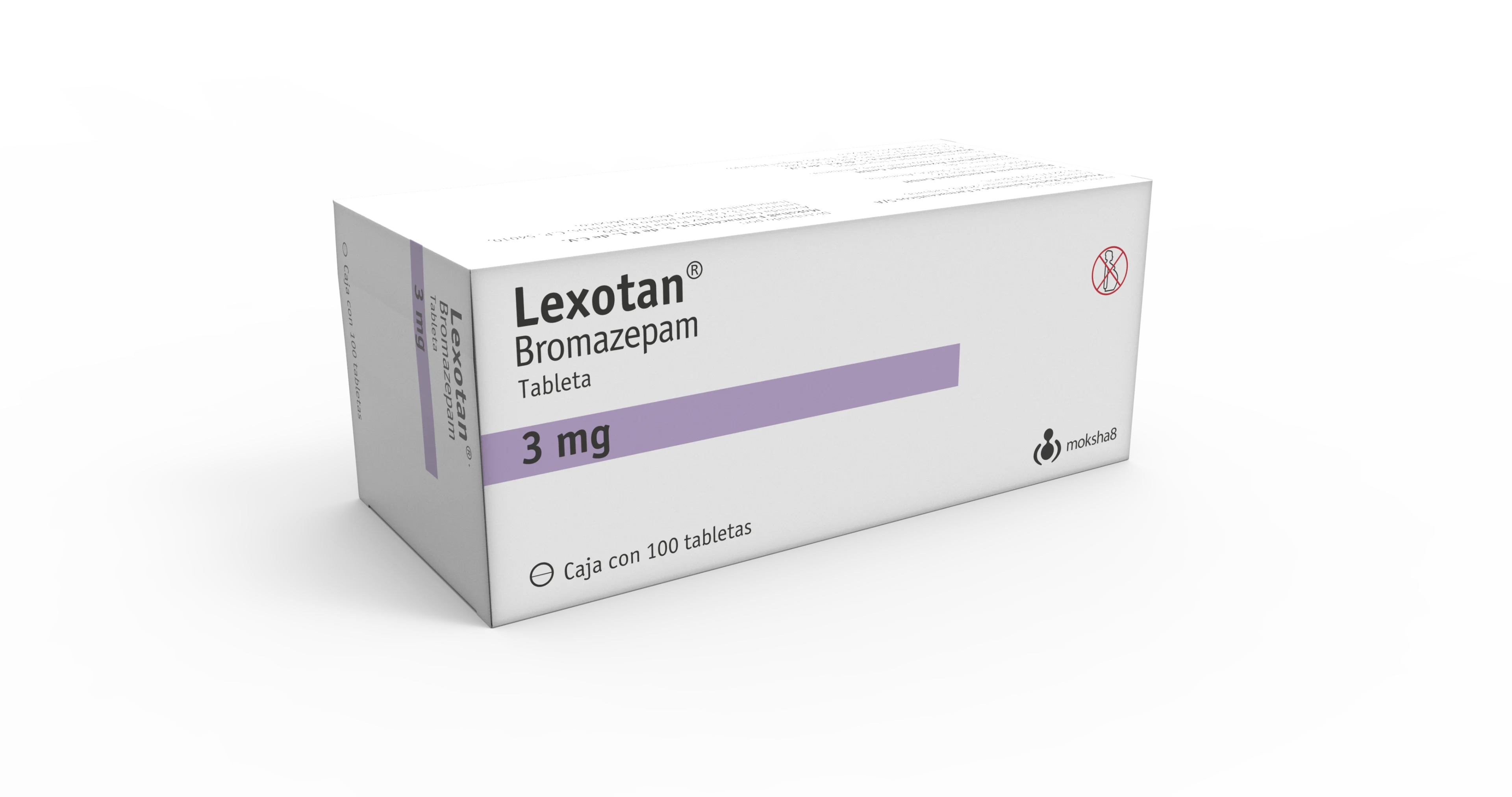 Lexotan 3 Mg Con 100 Tabletas