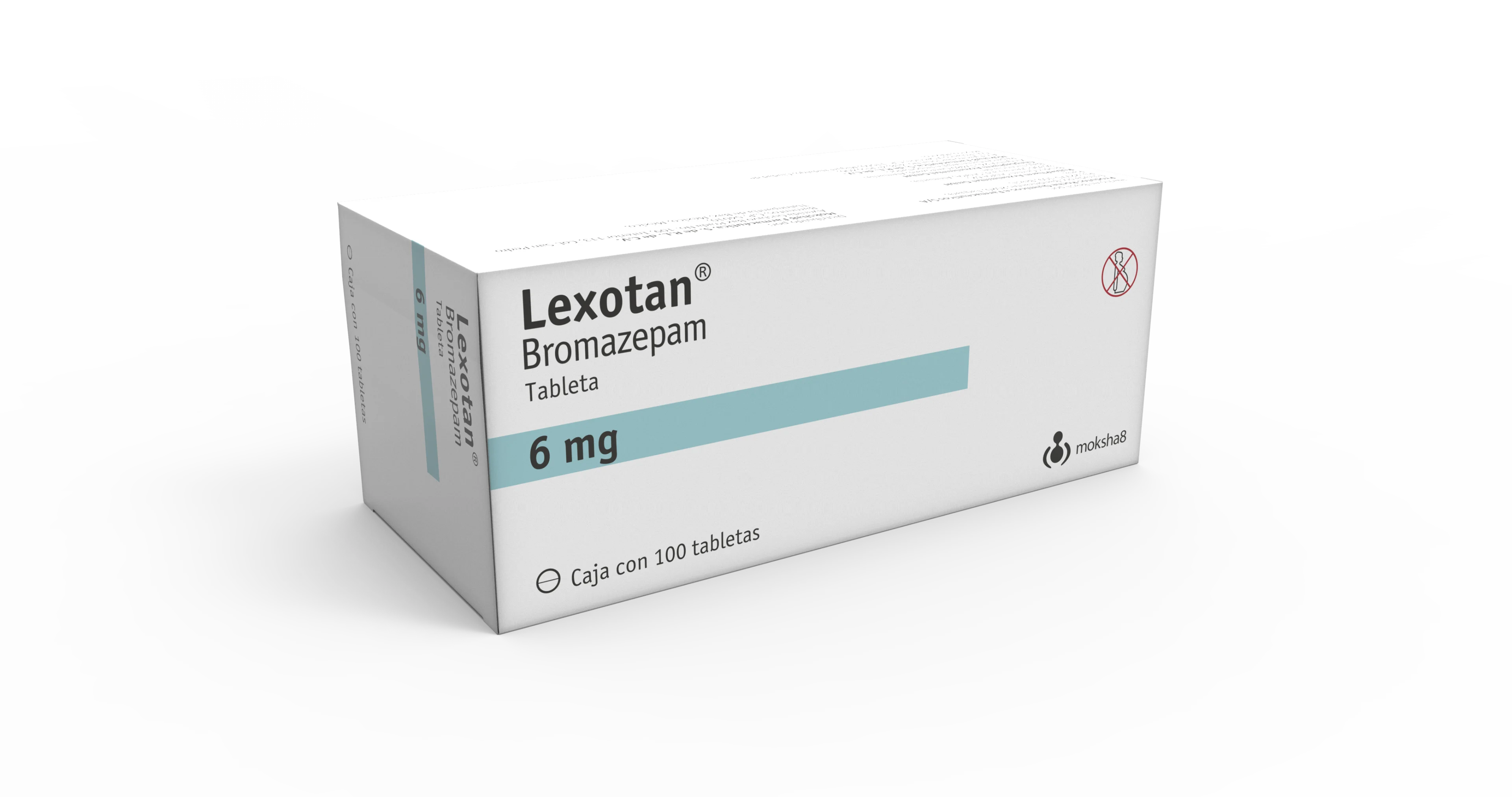 Lexotan 6 Mg Con 100 Tabletas