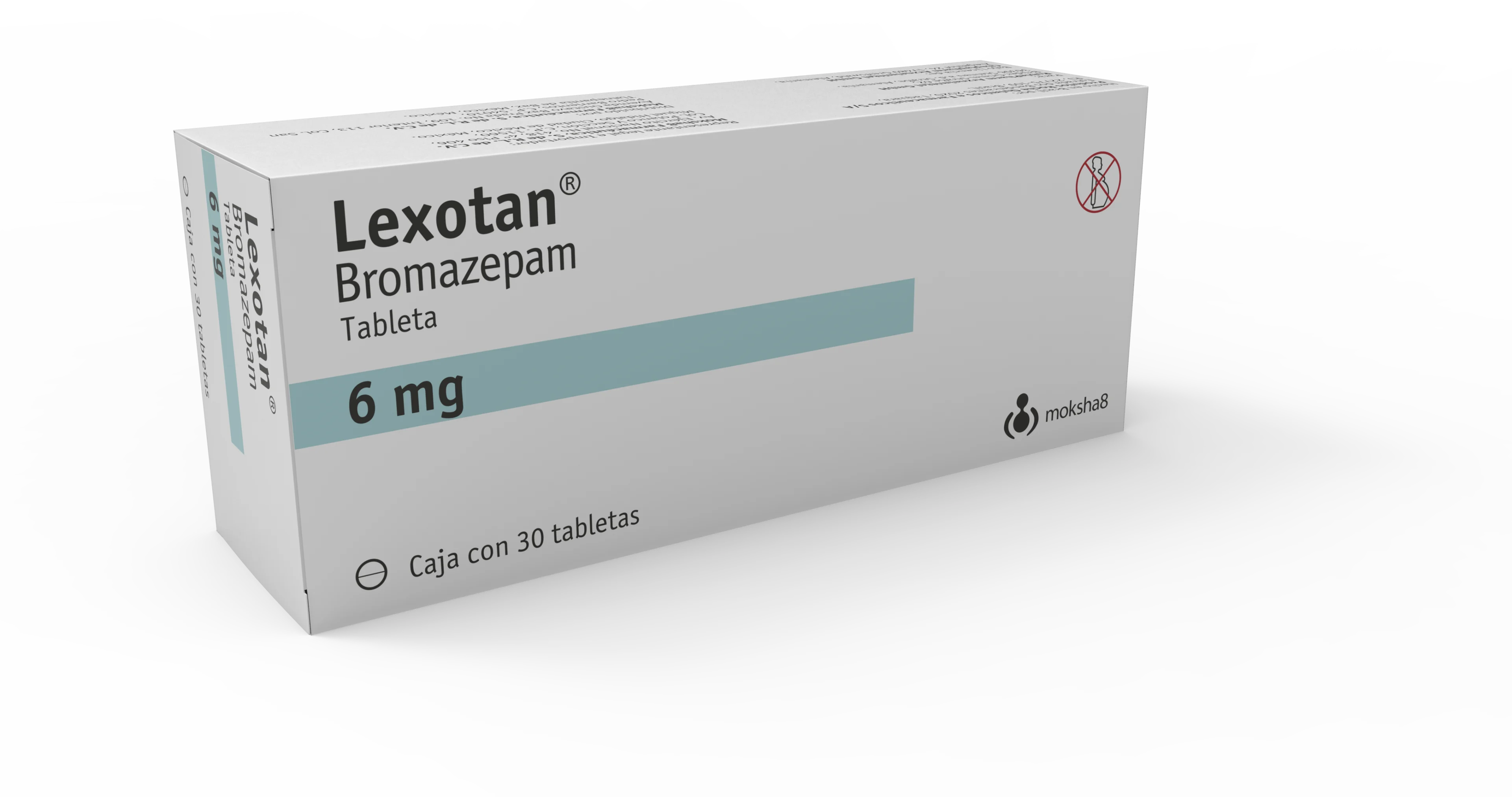 Lexotan 6 Mg Con 30 Tabletas