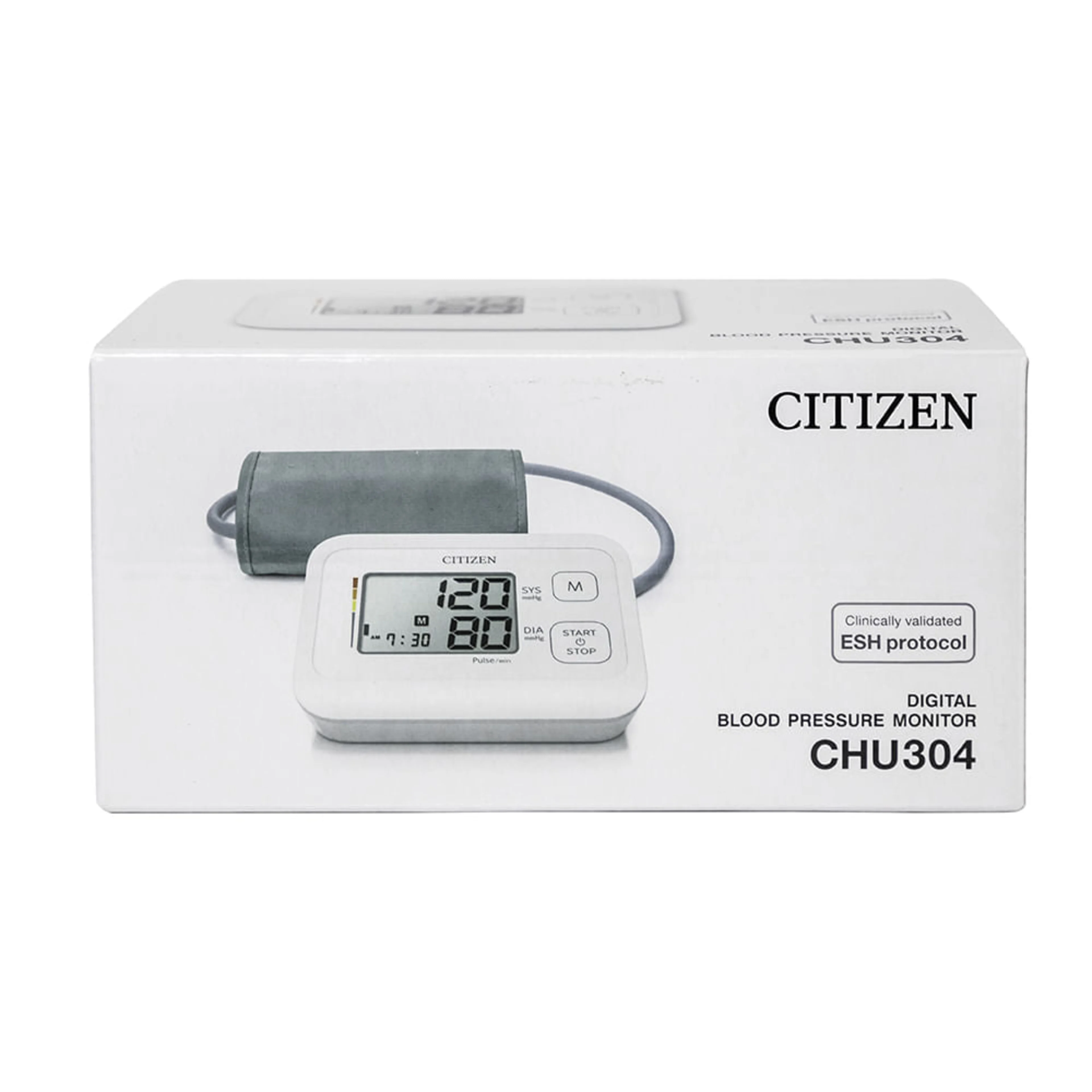 Medidor de presión arterial Citizen CHU304 para brazo con 1 pieza