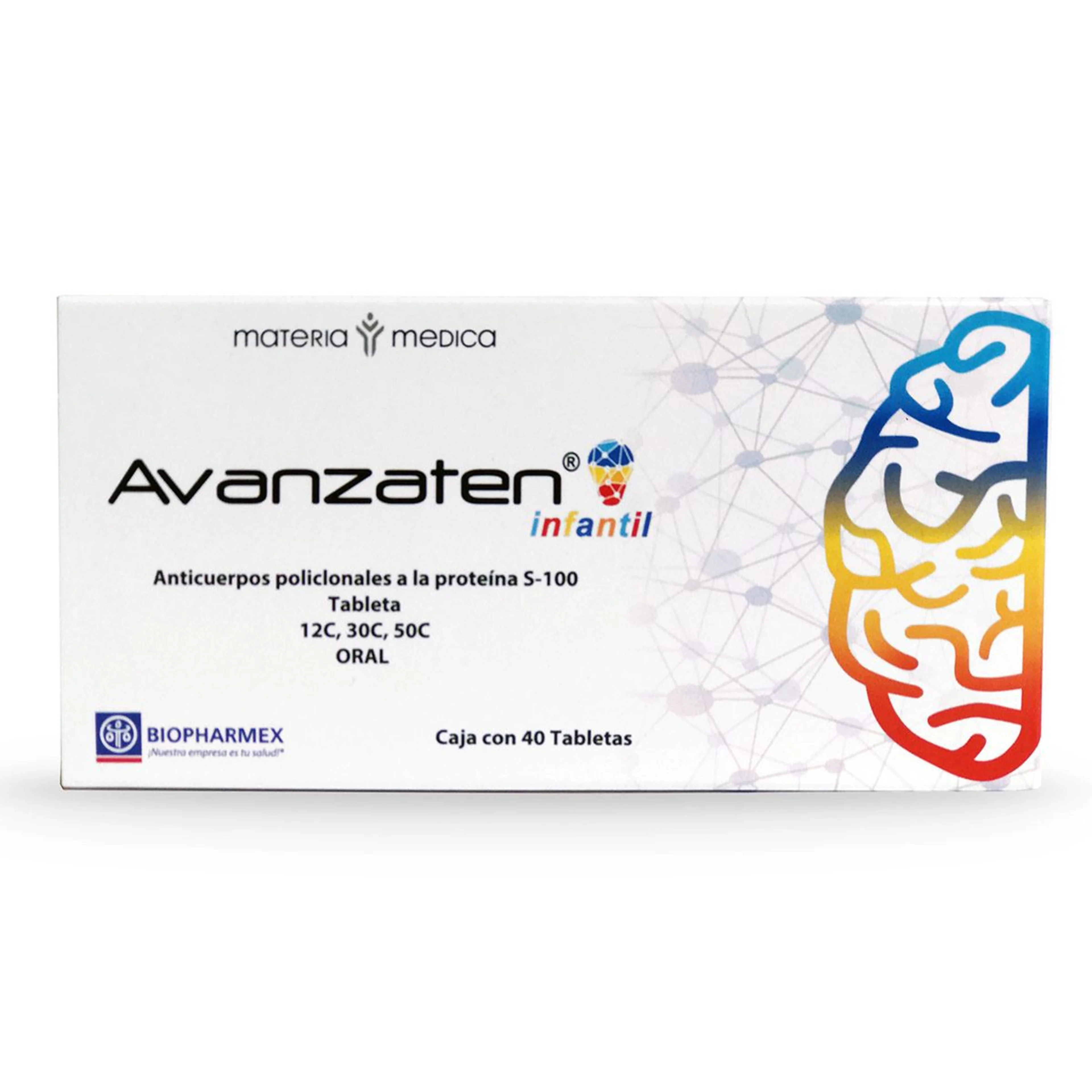 Avanzaten Infantil 12/30/50C Con 40 Tabletas