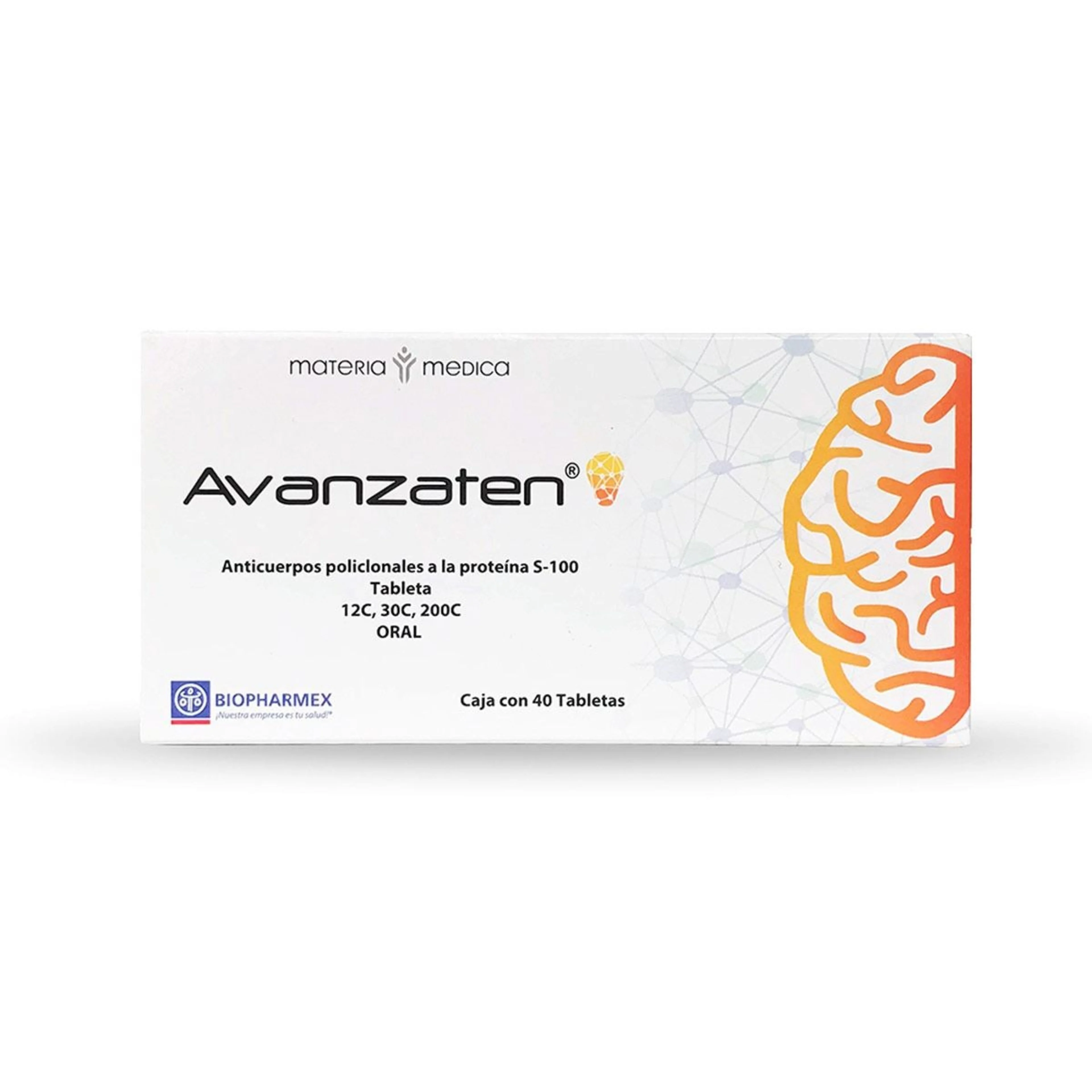 Avanzaten 12/30/200C Con 40 Tabletas