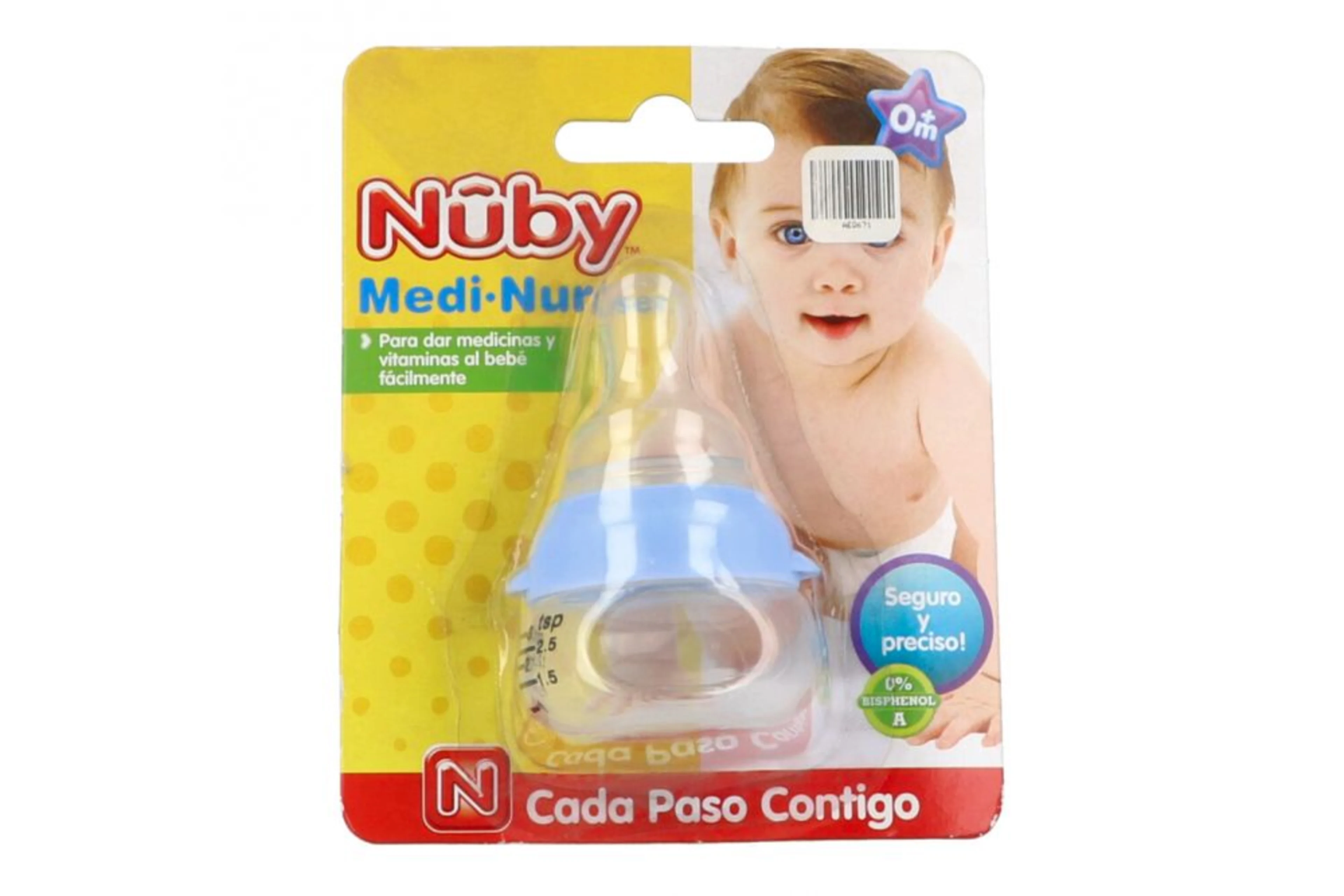 Nuby Dosificador De Medicinas Para Bebé Con 1 Pieza