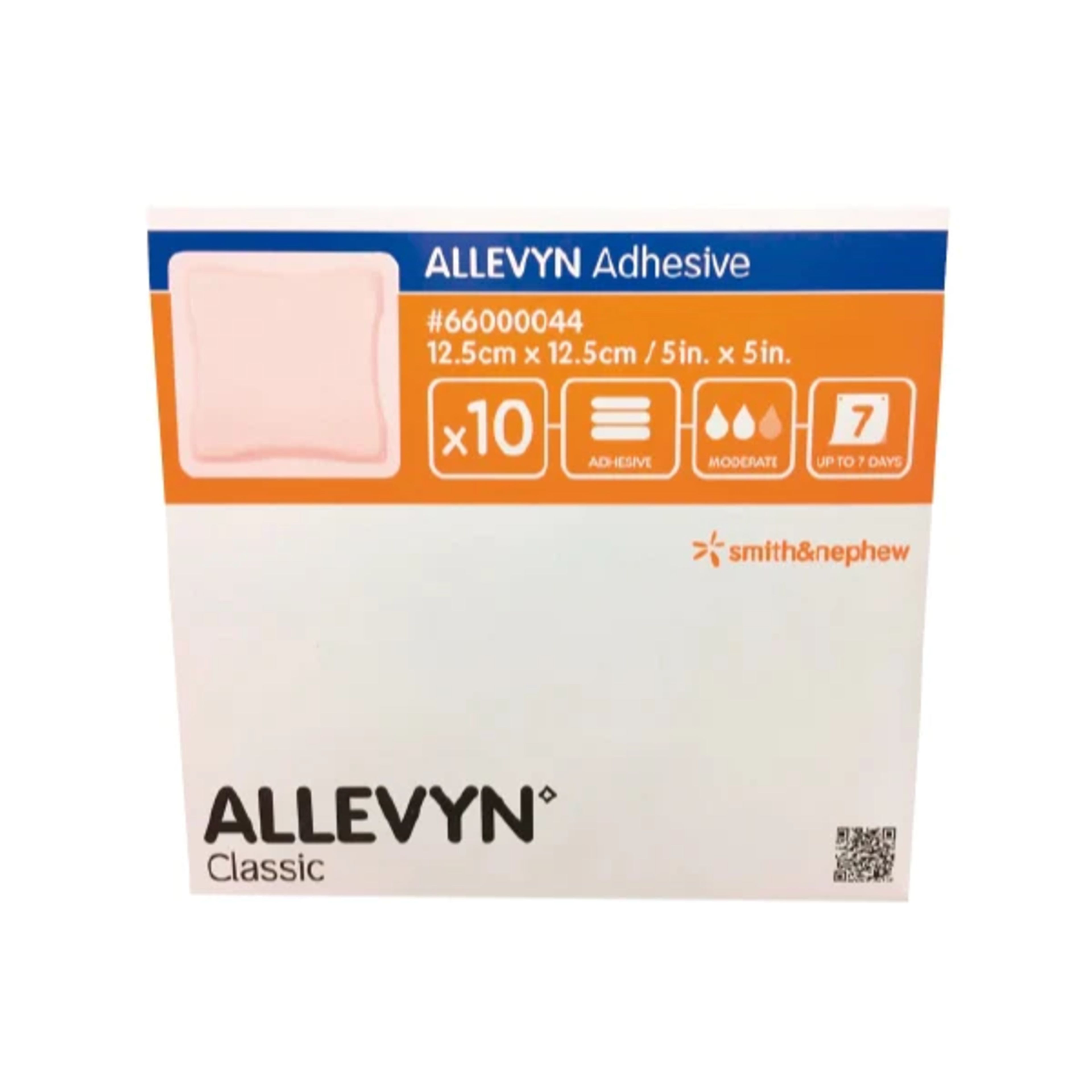 Allevyn Adhesive Apósito Adhesivo De 12.5×12.5 Cm Con 10 Piezas
