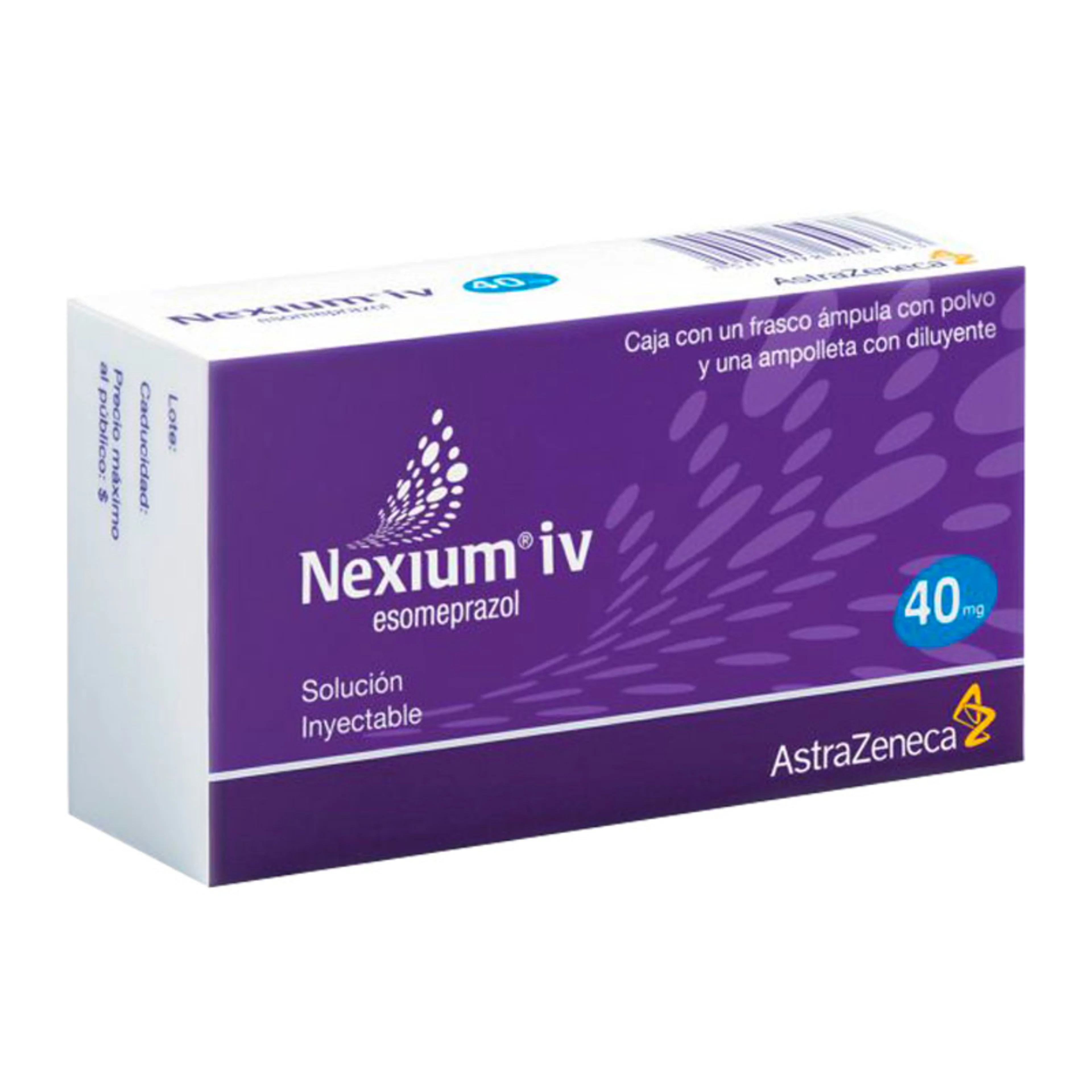 Nexium Iv 40 Mg Solución Inyectable Frasco Con Ámpula