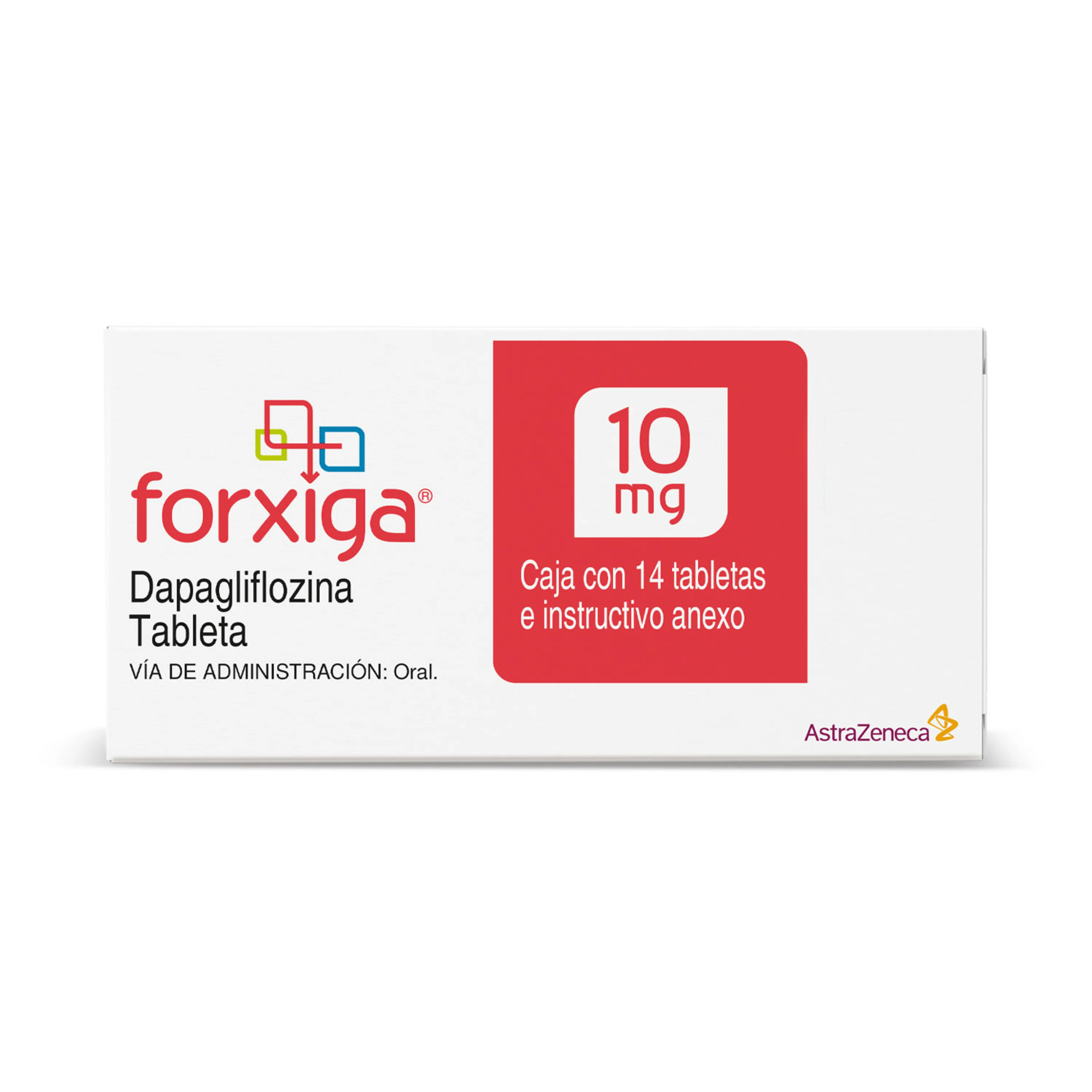 Forxiga 10 Mg Con 14 Tabletas