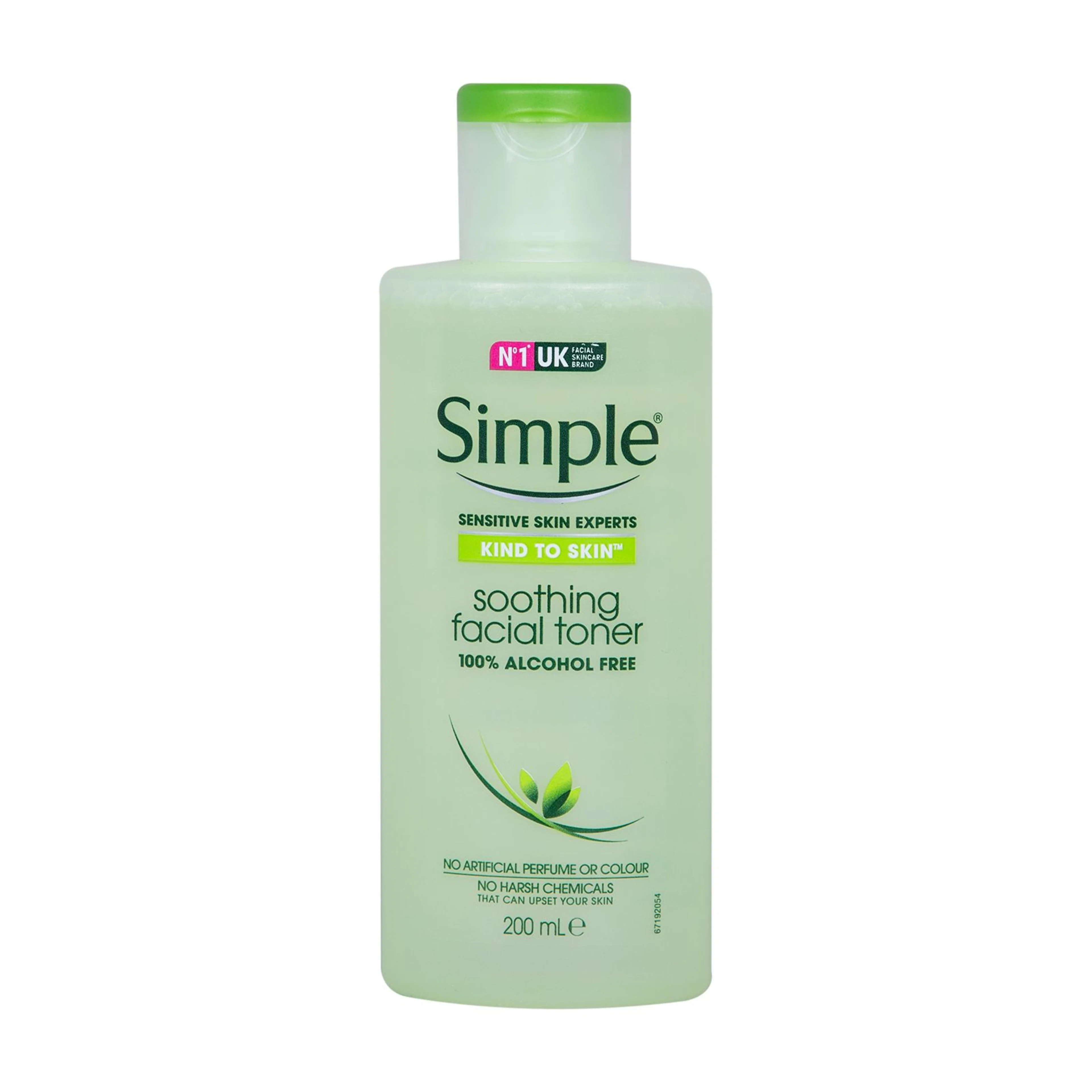Simple soothing facial toner 200 ml