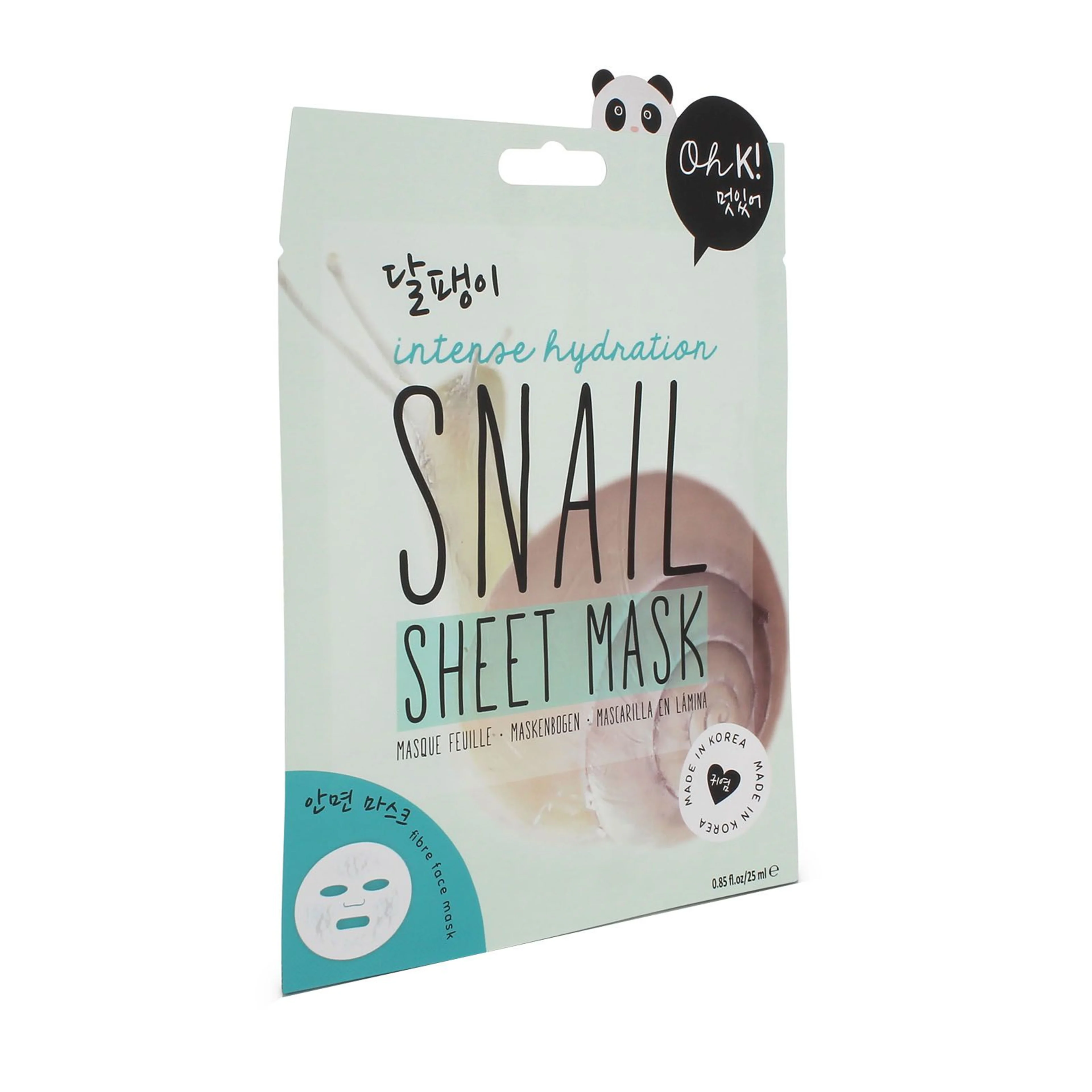 Oh k snail sheet mask