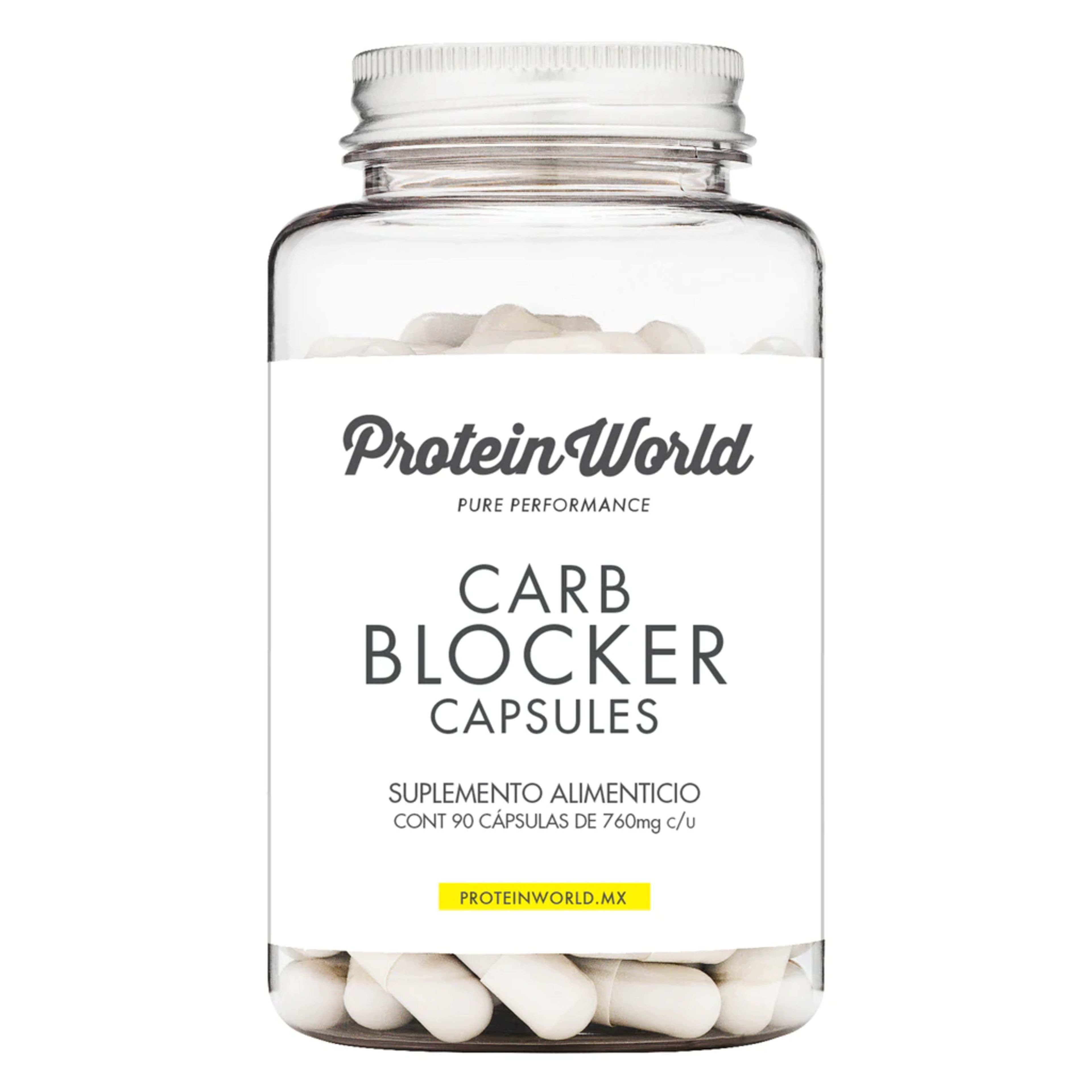 Protein world cápsulas bloqueadoras de carbohidratos 90 cápsulas