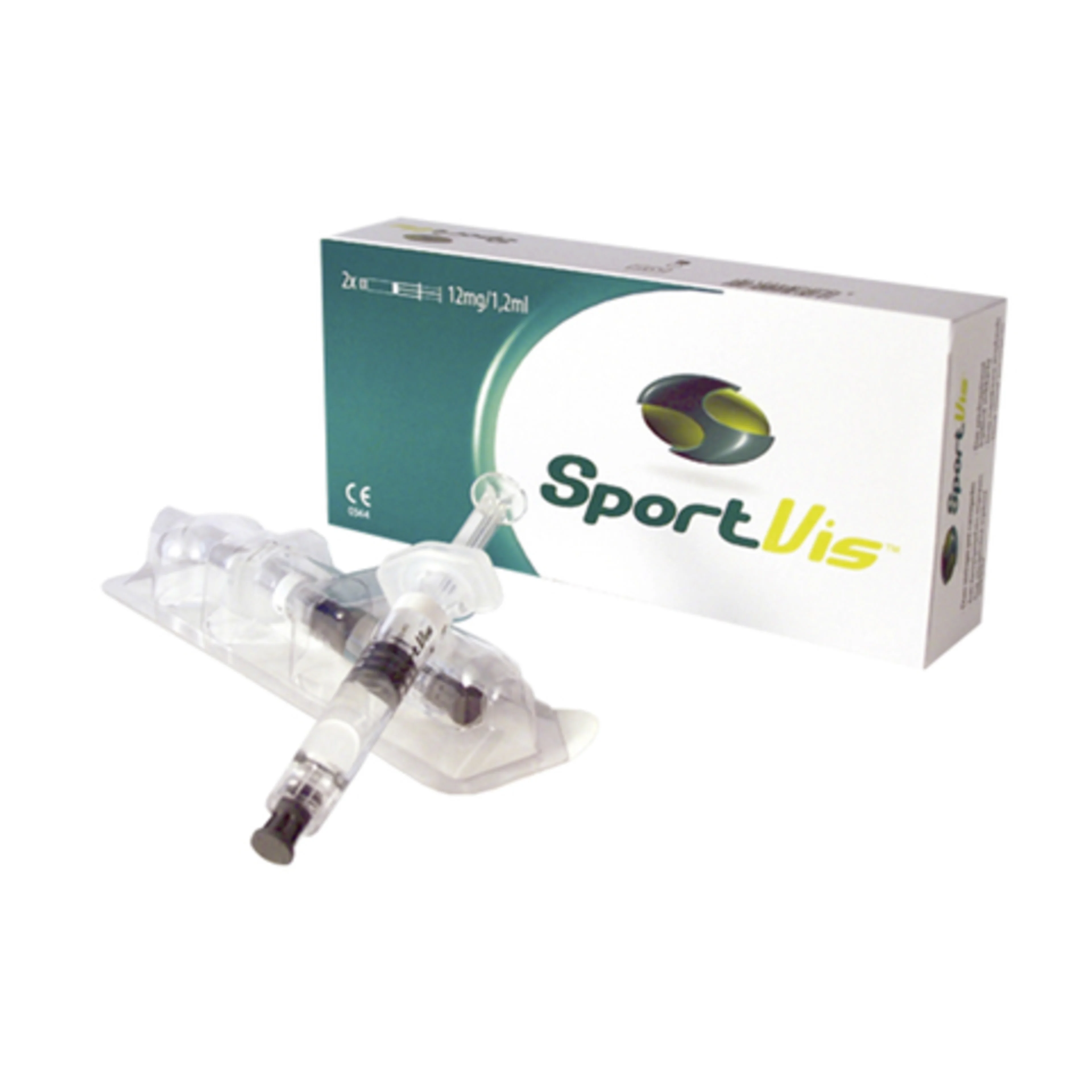 Sportvis hialuronato sódico 12 mg con 2 jeringas prellenadas
