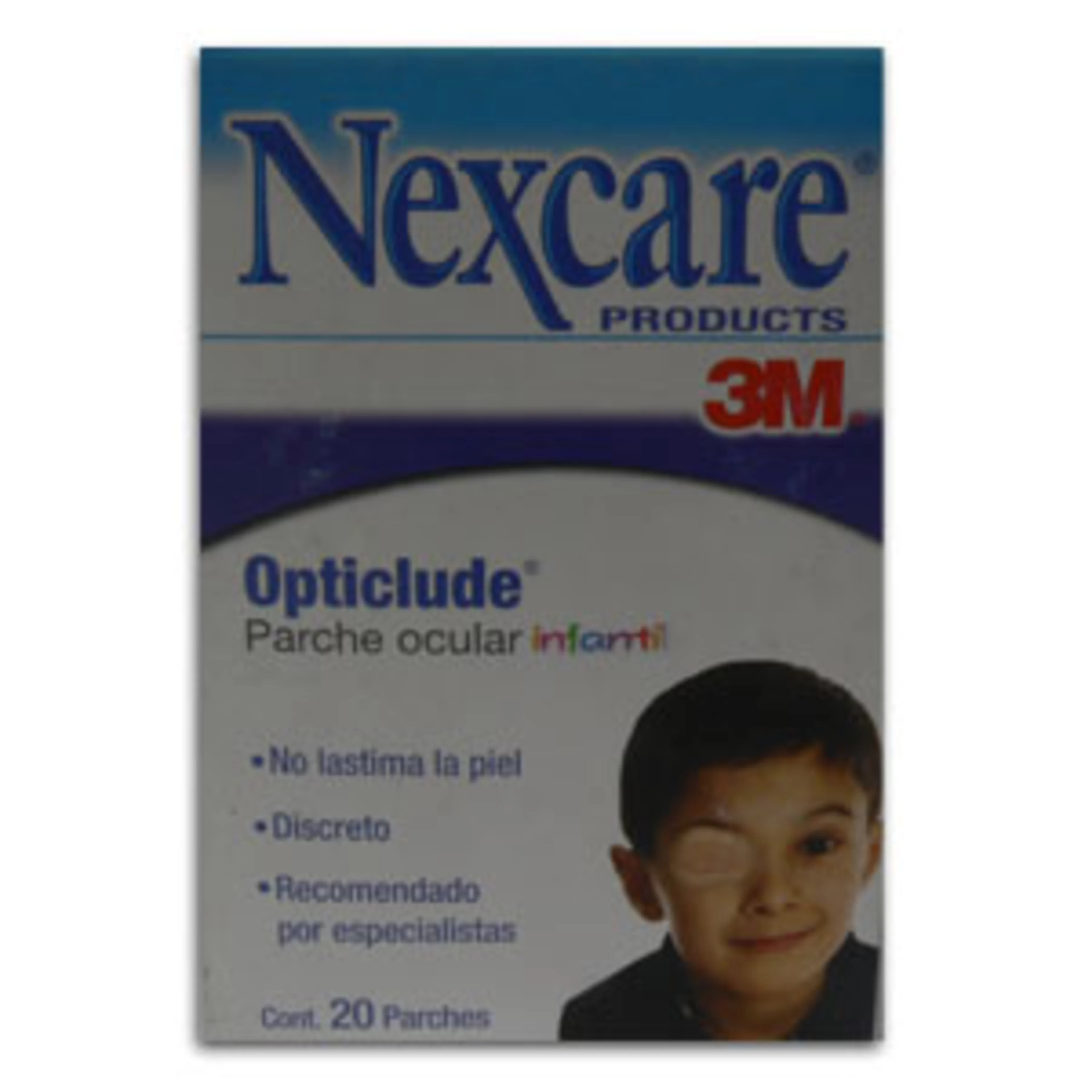 Nexcare Opticlude Parche Ocular Infantil 20 Piezas