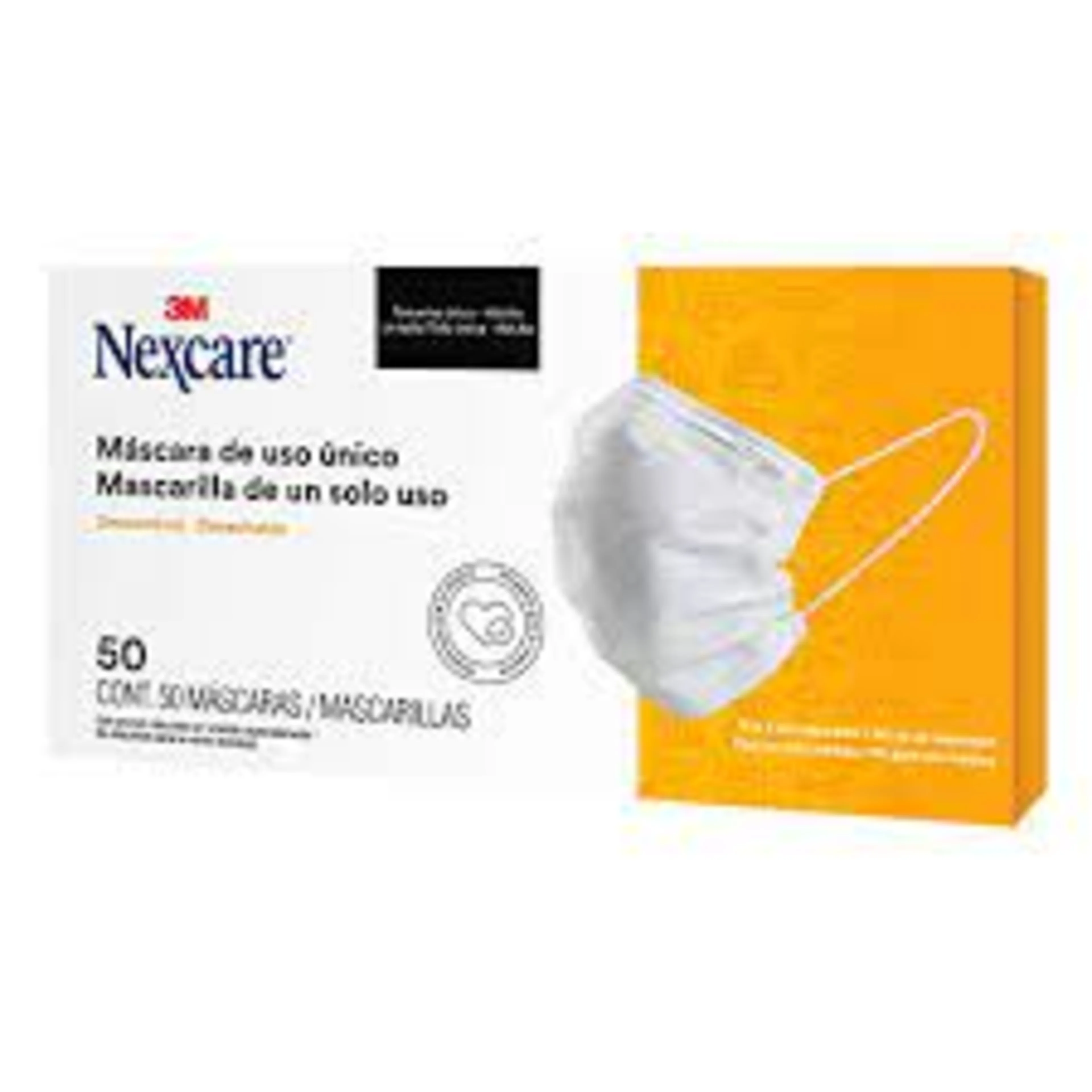Nexcare Cubrebocas Desechable 50 Piezas