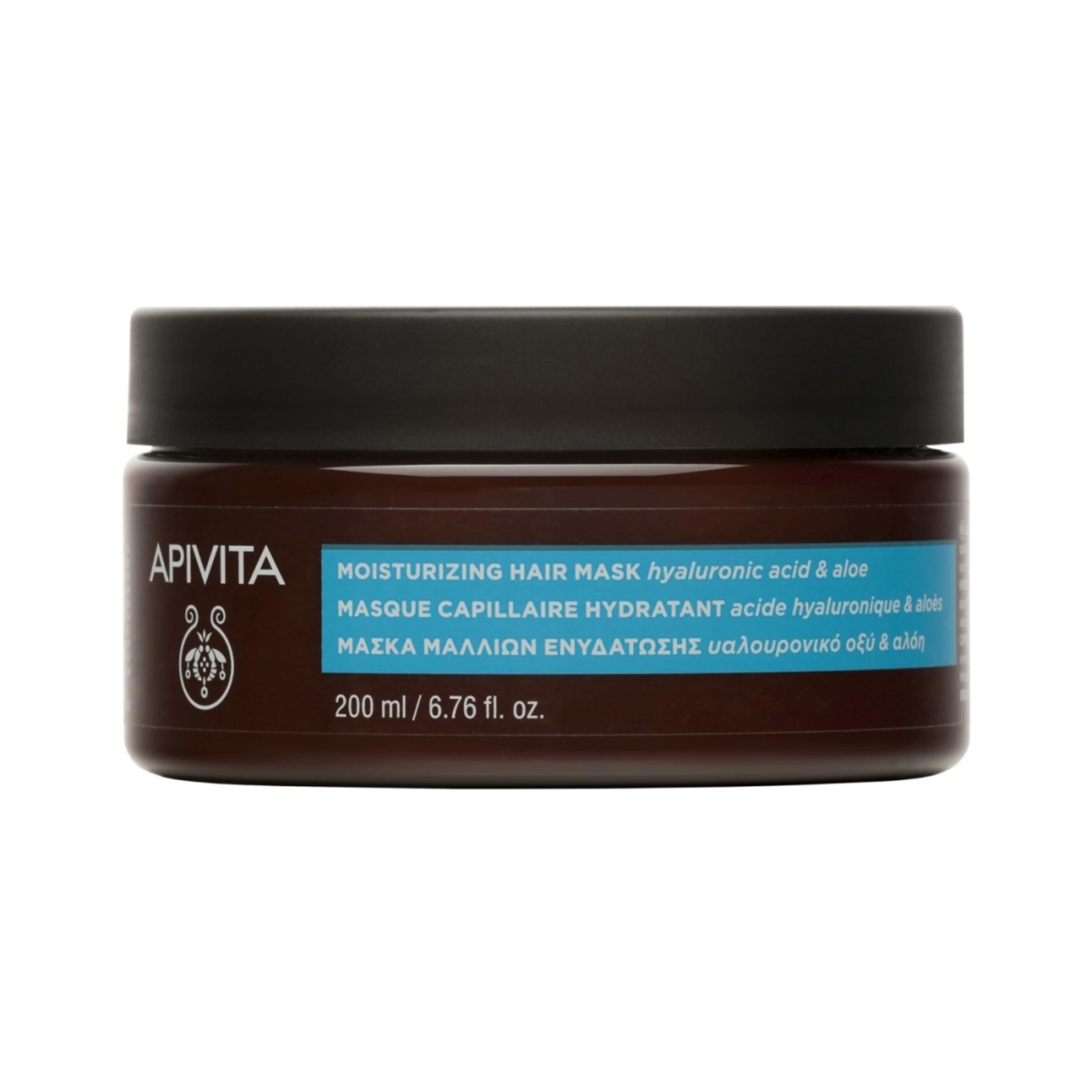 Apivita Mascarilla Capilar Hidratante Con Ácido Hialurónico Con 200 Ml